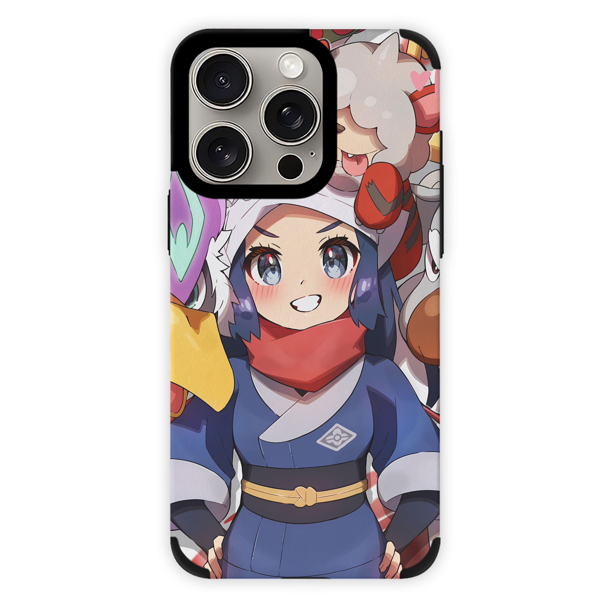 （画像用） ポケットモンスター Pokémon 【iPhone15ProMax対応】 PUレザー スマホケース 耐衝撃＆黄変防止