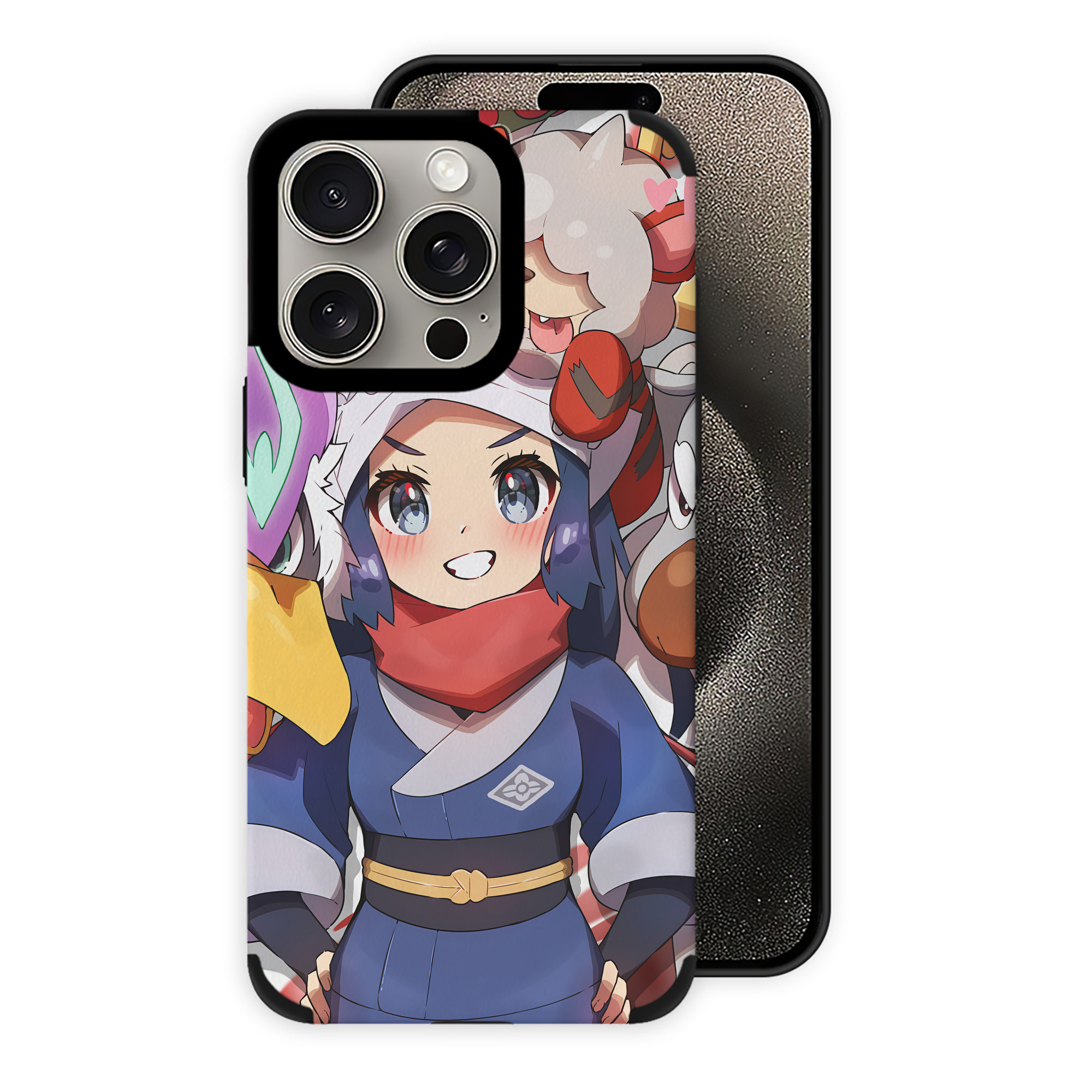（画像用） ポケットモンスター Pokémon 【iPhone15ProMax対応】 PUレザー スマホケース 耐衝撃＆黄変防止