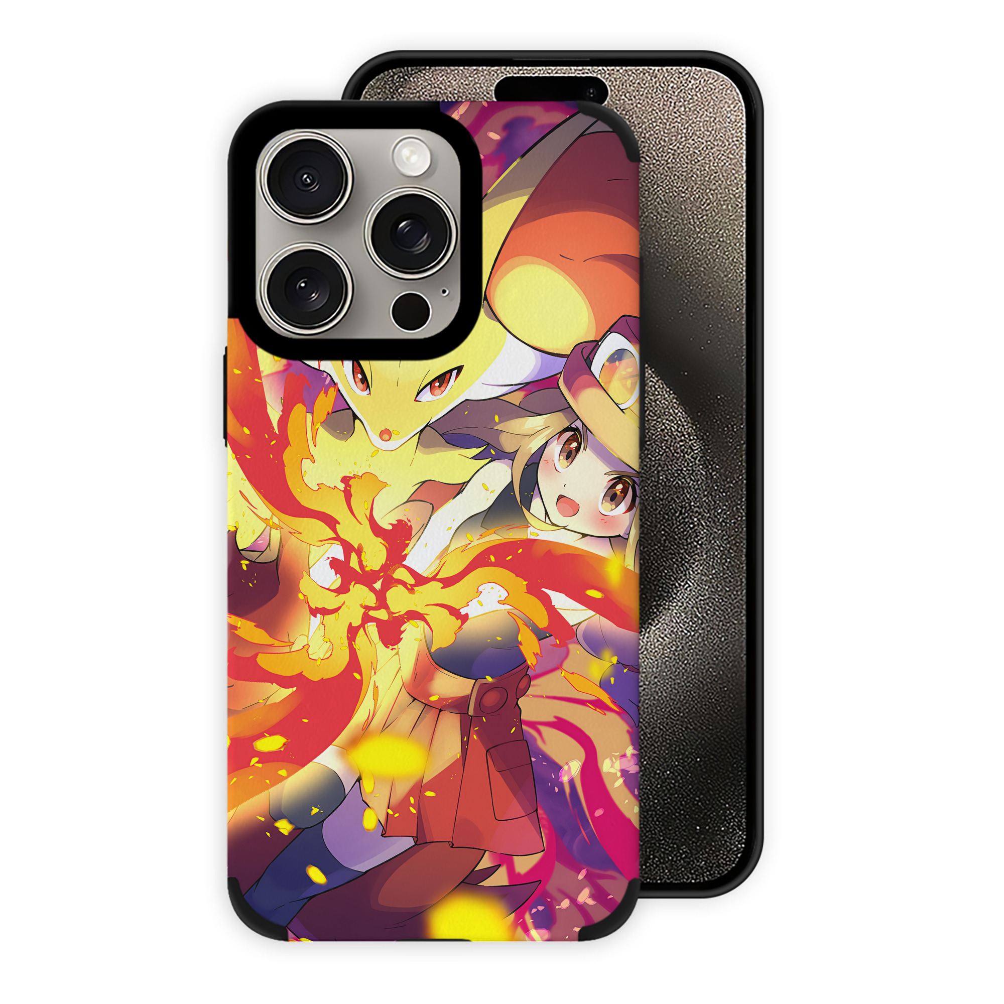 （画像用） ポケットモンスター Pokémon 【iPhone15ProMax対応】 PUレザー スマホケース 耐衝撃＆黄変防止