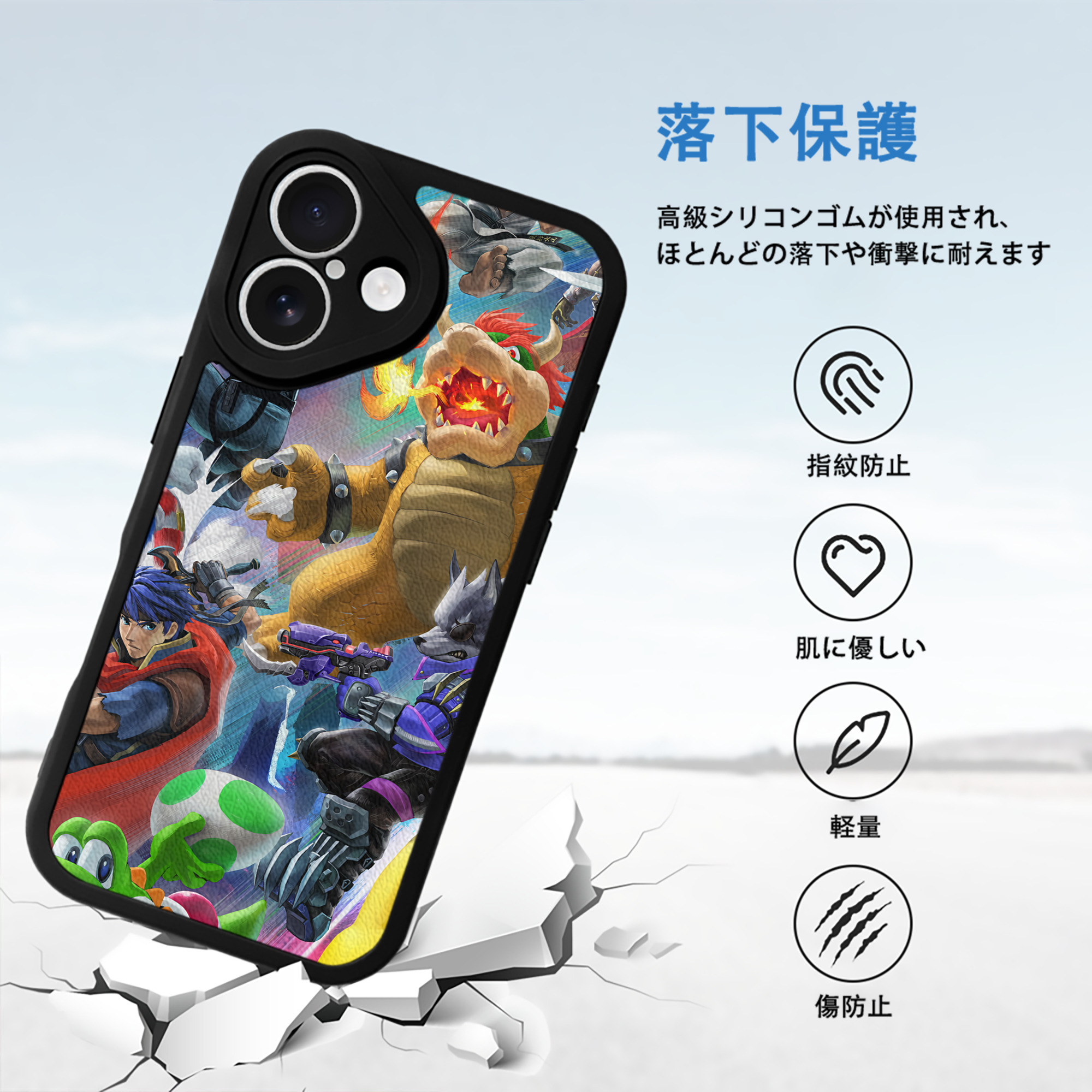 ポケットモンスター Pokémon 【iPhone 16シリーズ対応】シリコンスマホケース（レザー調） 材質：シリコン