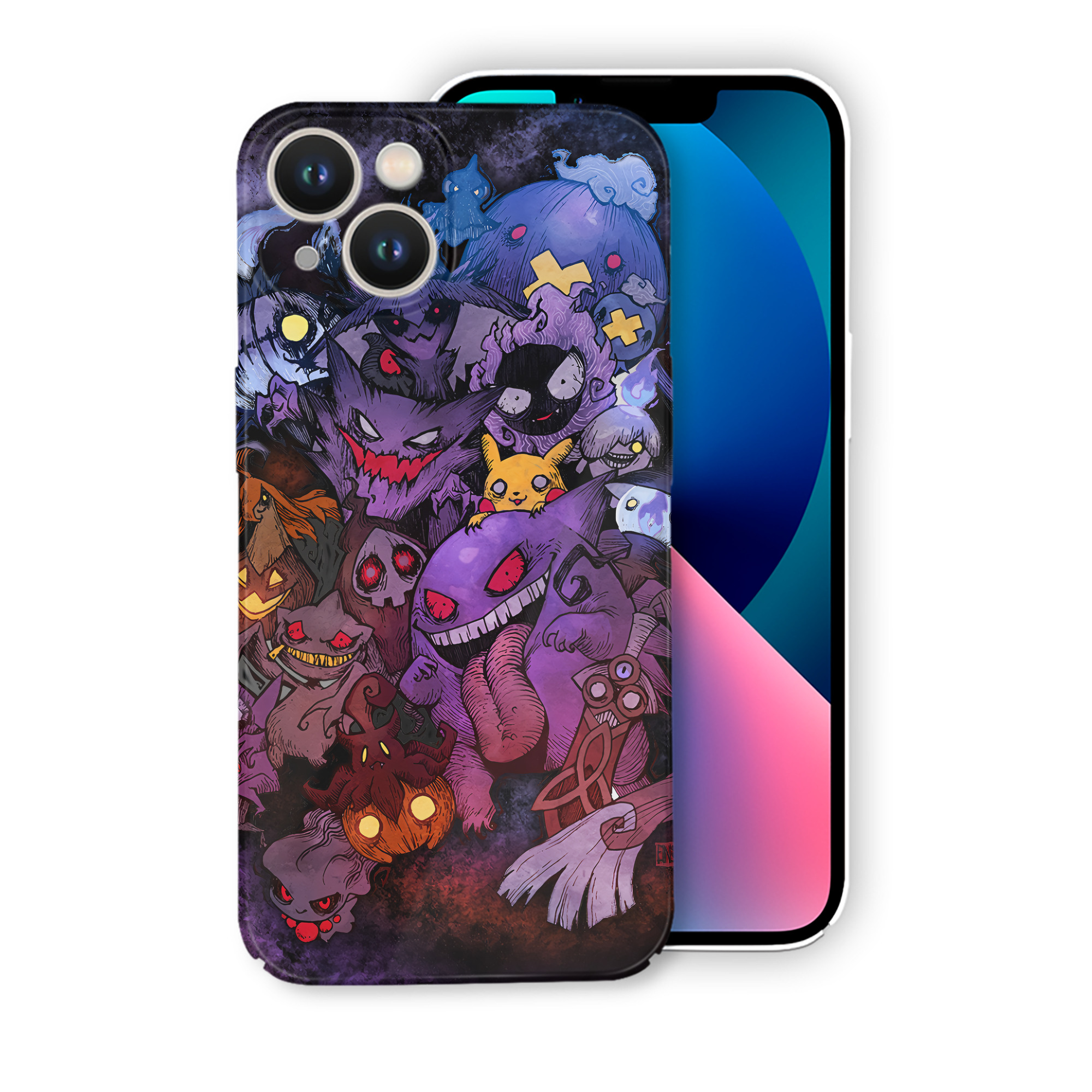 （画像用） ポケットモンスター Pokémon 【iPhone 14シリーズ対応】ハードケース