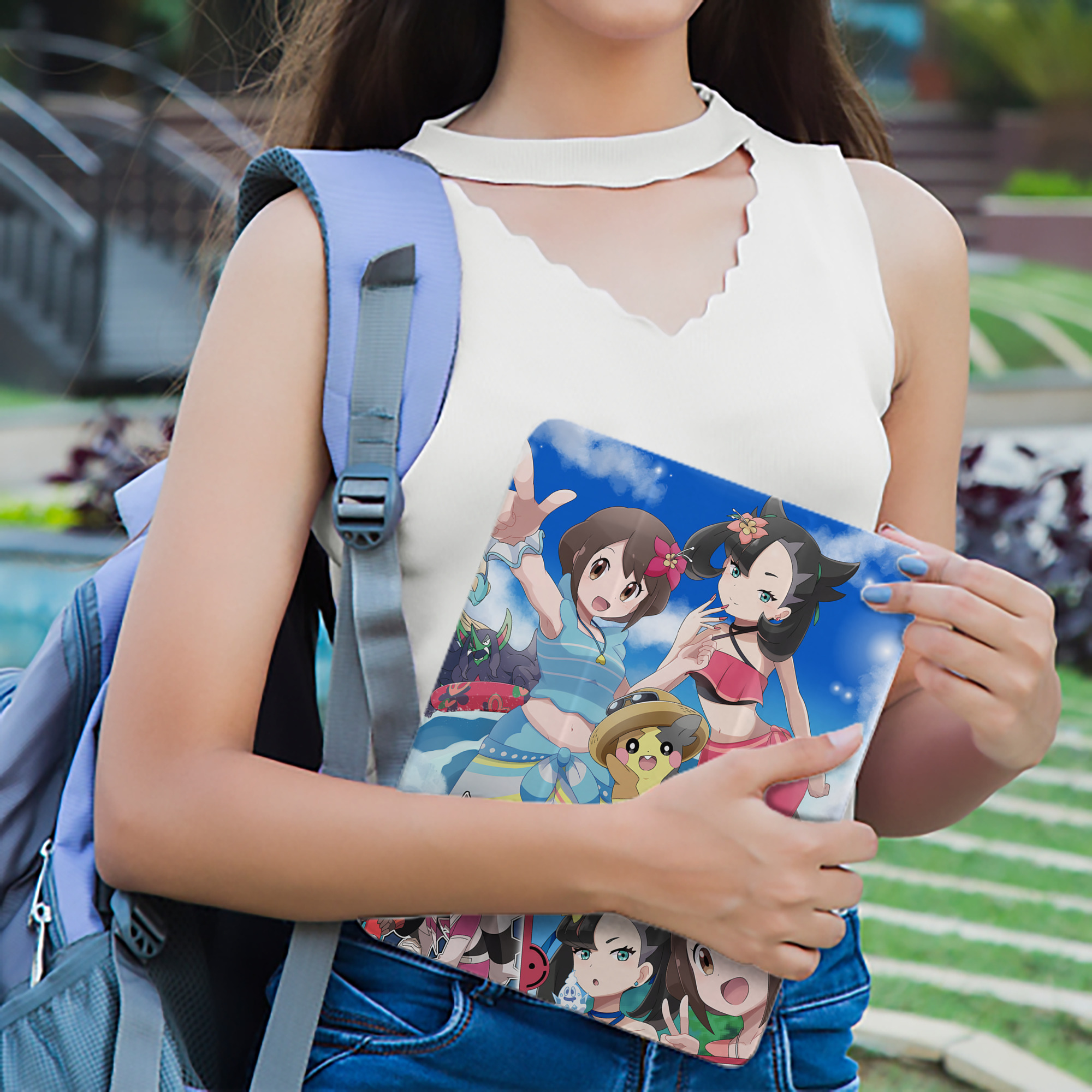 ポケットモンスター Pokémon IPad ケース ペン収納付き 三つ折りスタンド PUレザー×シリコン 対応機種9.5/10.5/10.9インチ