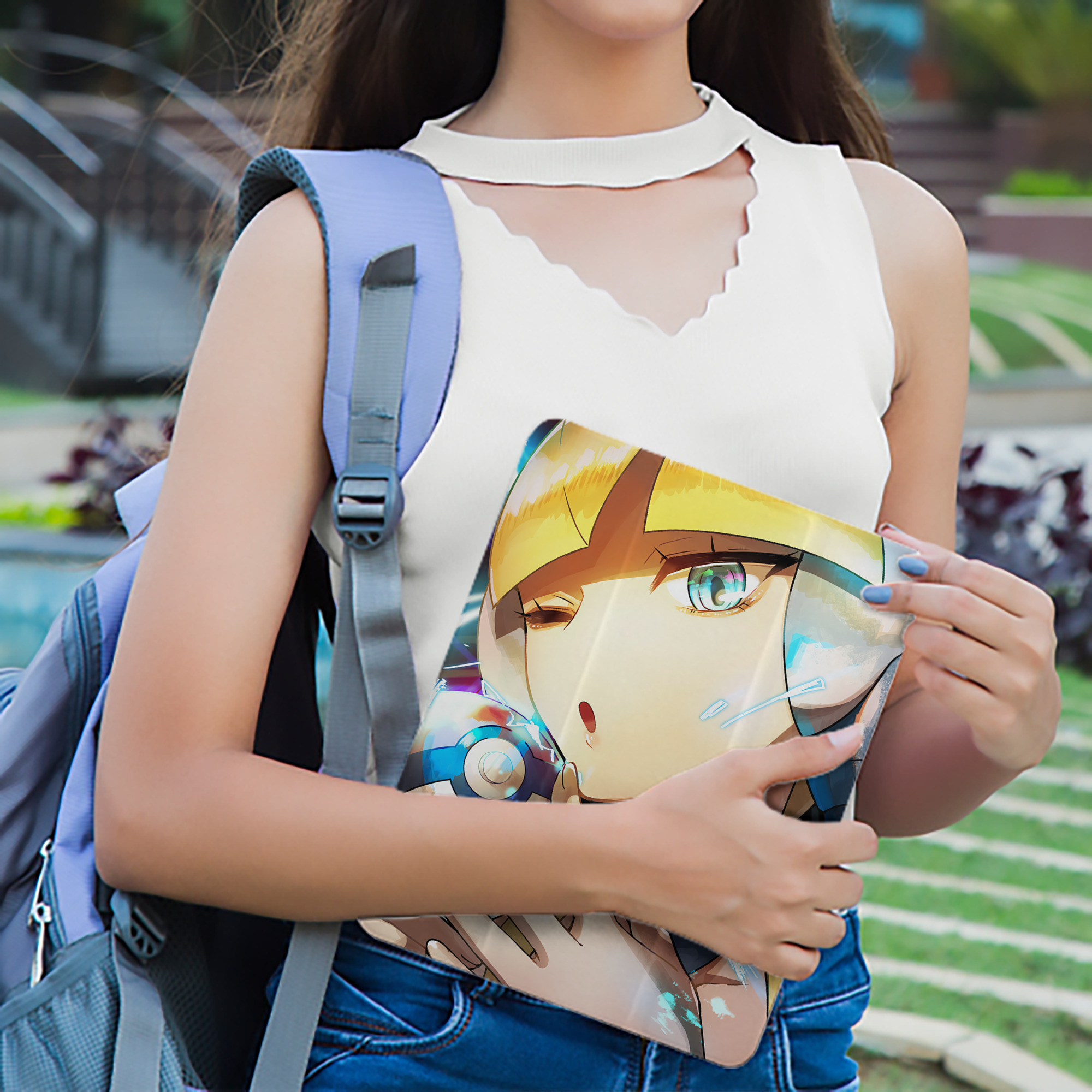 ポケットモンスター Pokémon IPad ケース ペン収納付き 三つ折りスタンド PUレザー×シリコン 対応機種9.5/10.5/10.9インチ