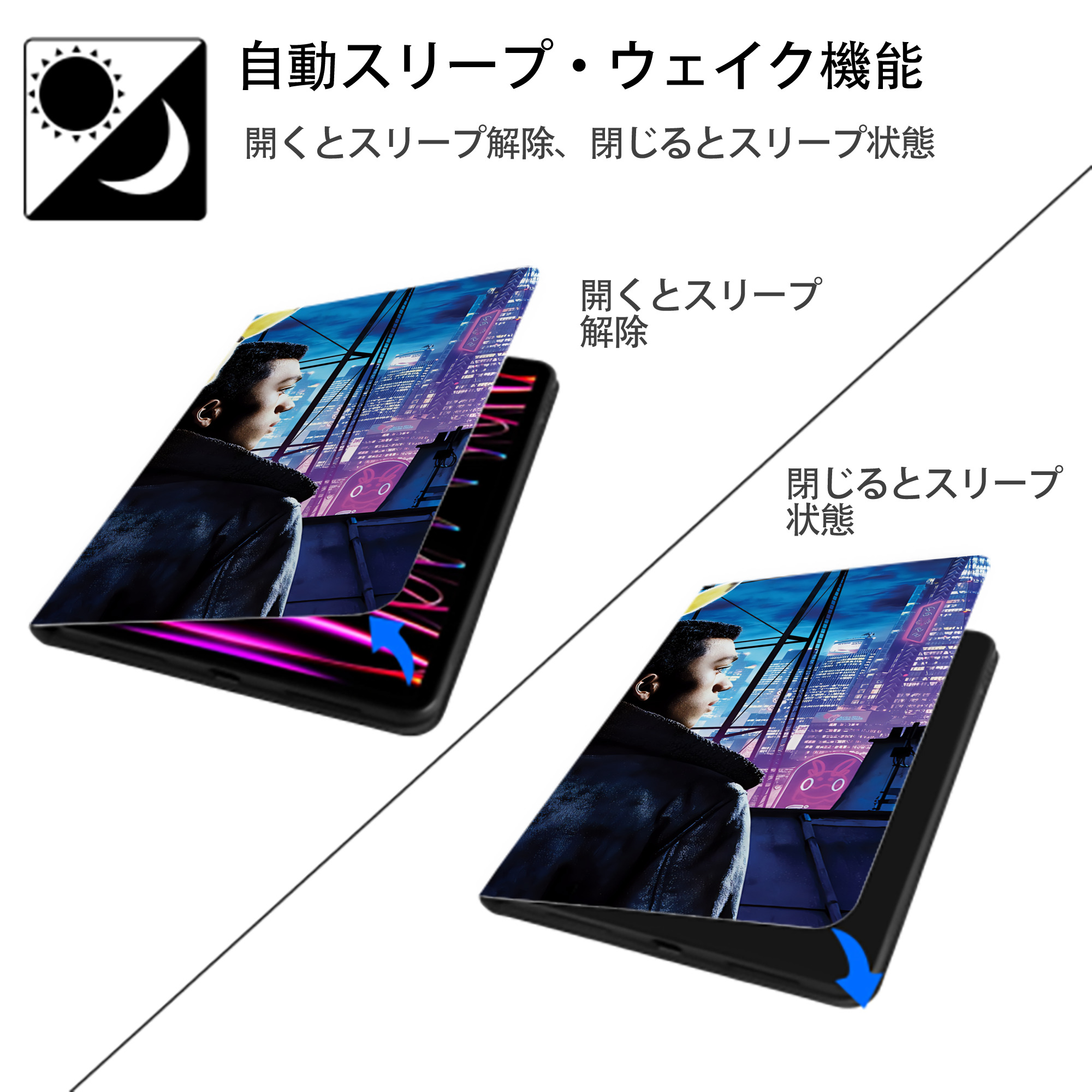 ポケットモンスター Pokémon IPad ケース ブック型 PUレザー TPU 耐衝撃 軽量 薄型 ペン収納なし 全面保護 IPad 各モデル対応