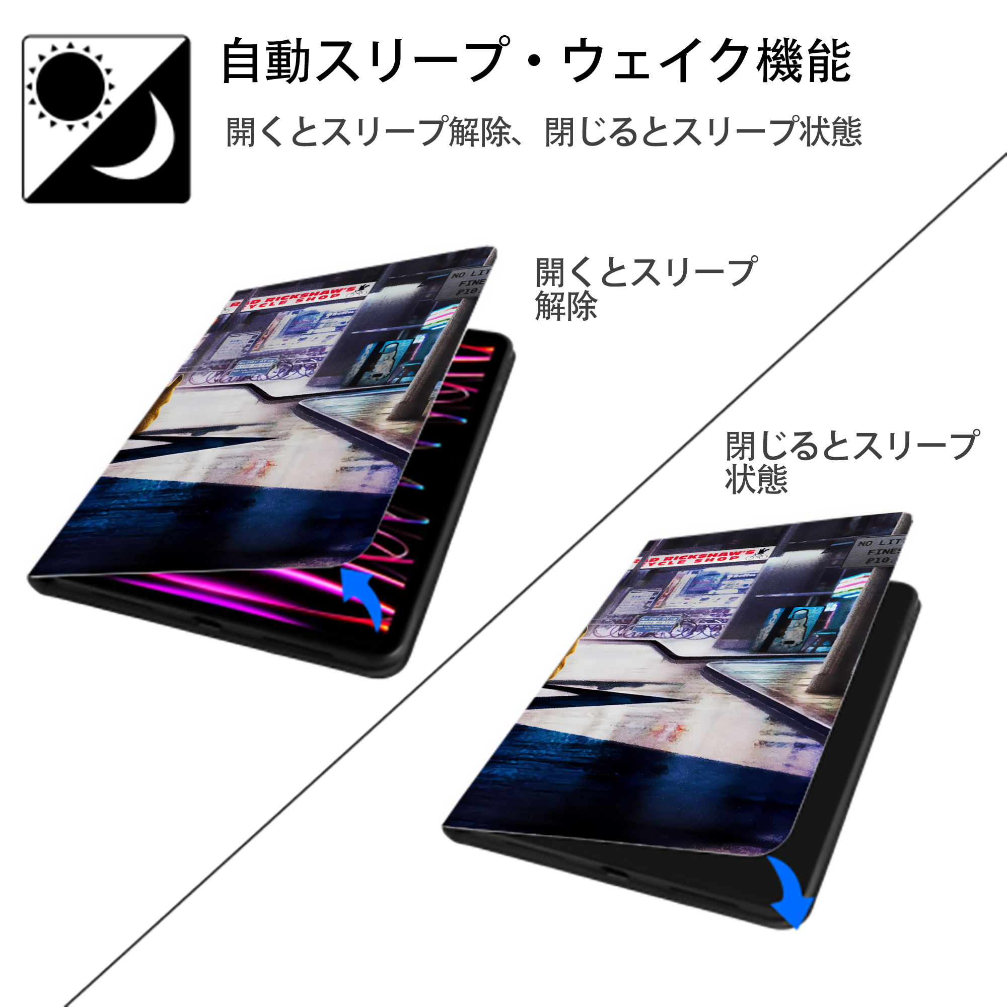 ポケットモンスター Pokémon IPad ケース ブック型 PUレザー TPU 耐衝撃 軽量 薄型 ペン収納なし 全面保護 IPad 各モデル対応