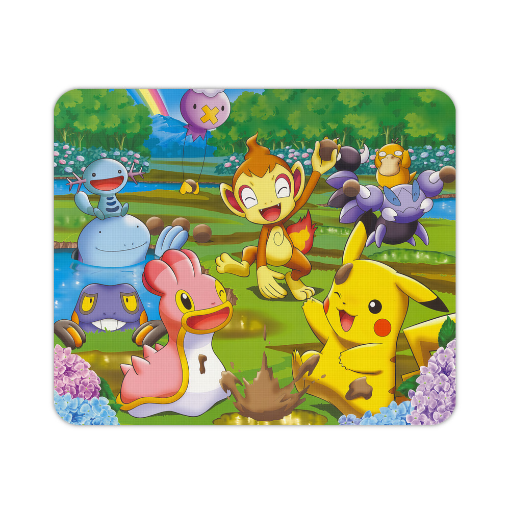 （画像用） ポケットモンスター Pokémon マウスパッド ステッチ加工 ラバー素材 防水 滑り止め 超薄型 ゲーミング/オフィス対応