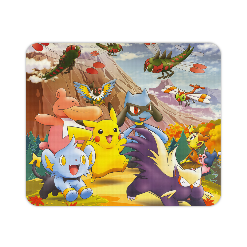 （画像用） ポケットモンスター Pokémon マウスパッド ステッチ加工 ラバー素材 防水 滑り止め 超薄型 ゲーミング/オフィス対応