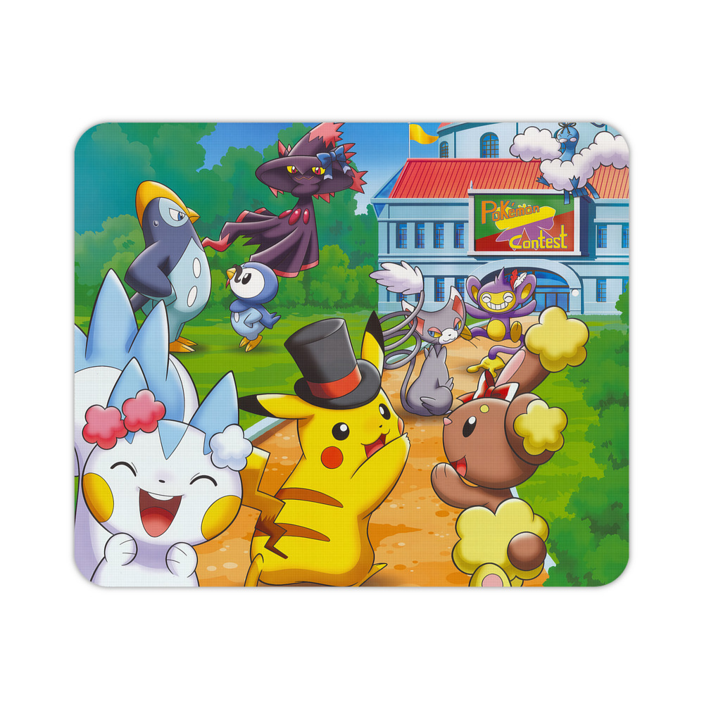 （画像用） ポケットモンスター Pokémon マウスパッド ステッチ加工 ラバー素材 防水 滑り止め 超薄型 ゲーミング/オフィス対応