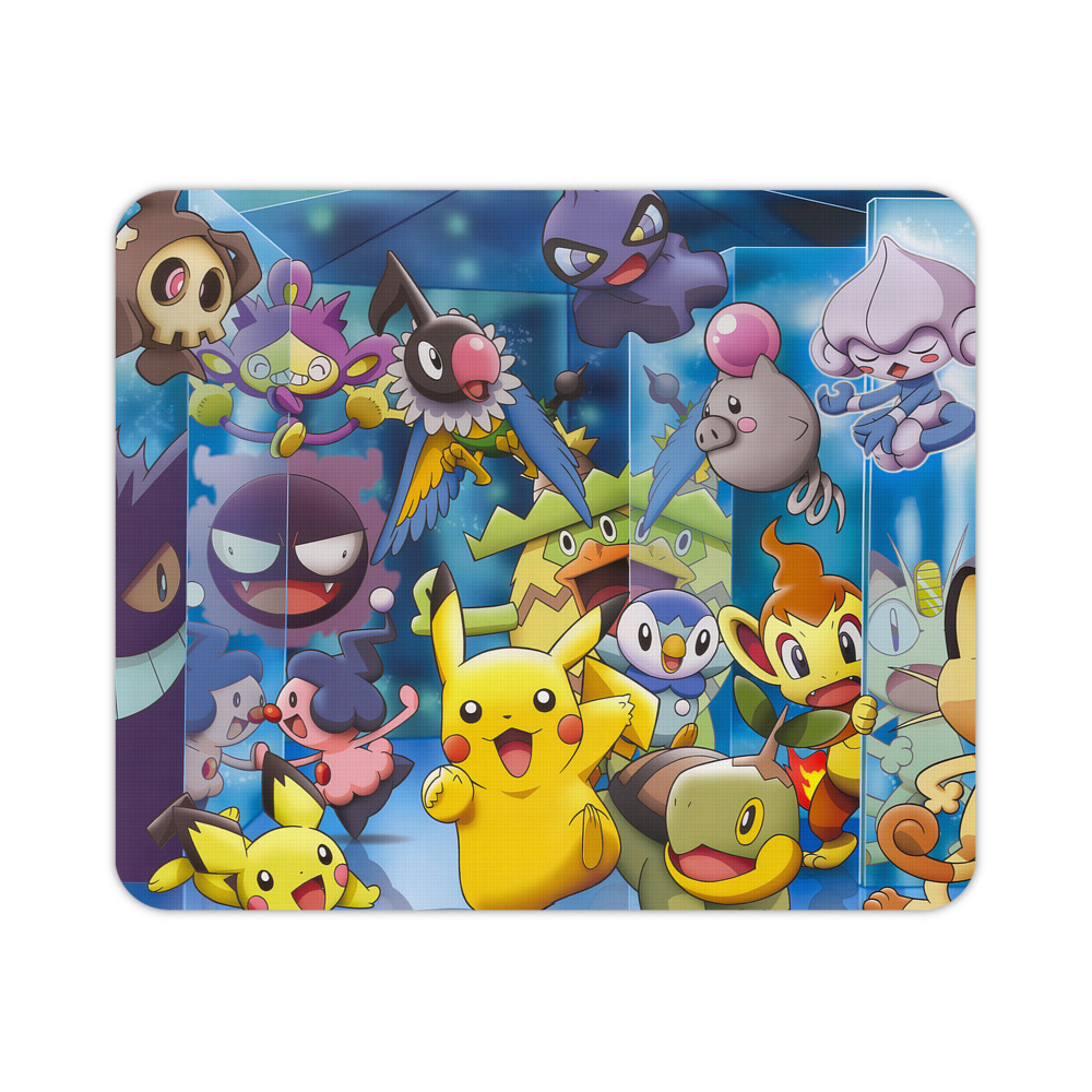 （画像用） ポケットモンスター Pokémon マウスパッド ステッチ加工 ラバー素材 防水 滑り止め 超薄型 ゲーミング/オフィス対応
