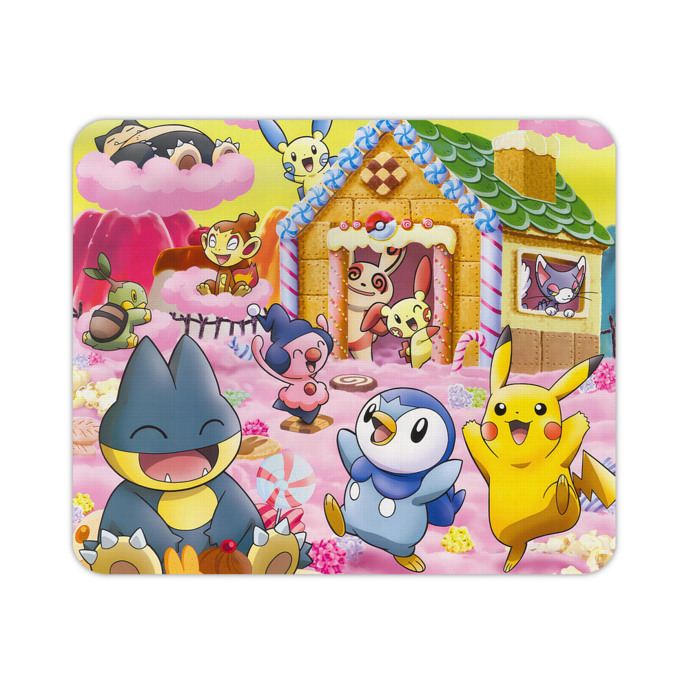 （画像用） ポケットモンスター Pokémon マウスパッド ステッチ加工 ラバー素材 防水 滑り止め 超薄型 ゲーミング/オフィス対応