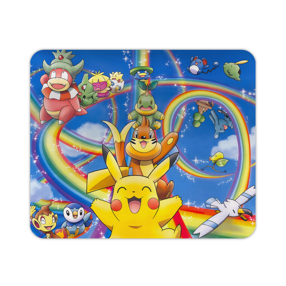 （画像用） ポケットモンスター Pokémon マウスパッド ステッチ加工 ラバー素材 防水 滑り止め 超薄型 ゲーミング/オフィス対応