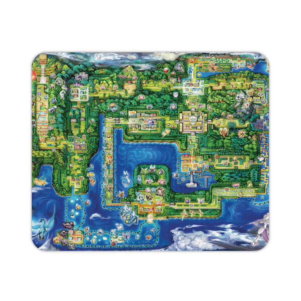 （画像用） ポケットモンスター Pokémon マウスパッド ステッチ加工 ラバー素材 防水 滑り止め 超薄型 ゲーミング/オフィス対応