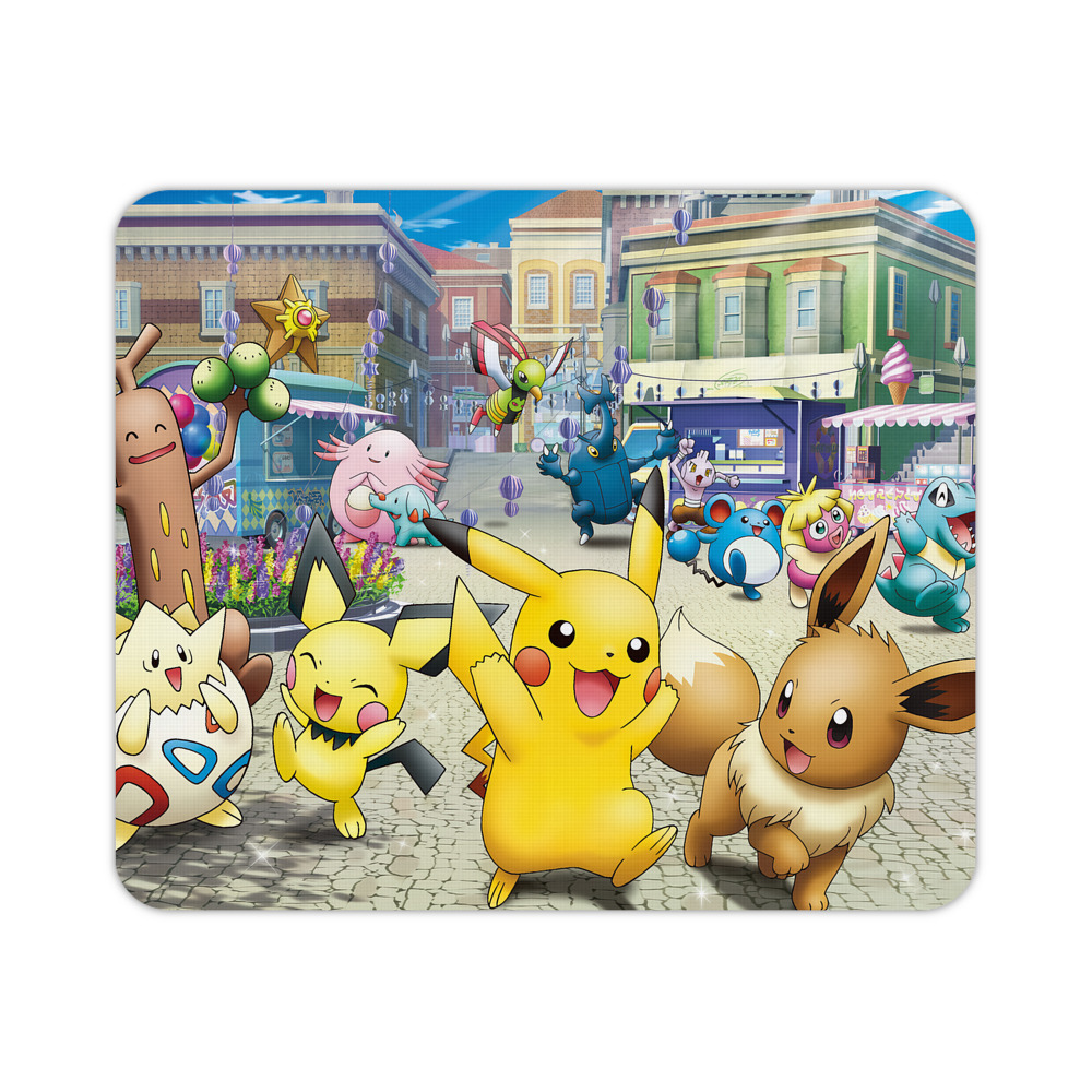 （画像用） ポケットモンスター Pokémon マウスパッド ステッチ加工 ラバー素材 防水 滑り止め 超薄型 ゲーミング/オフィス対応