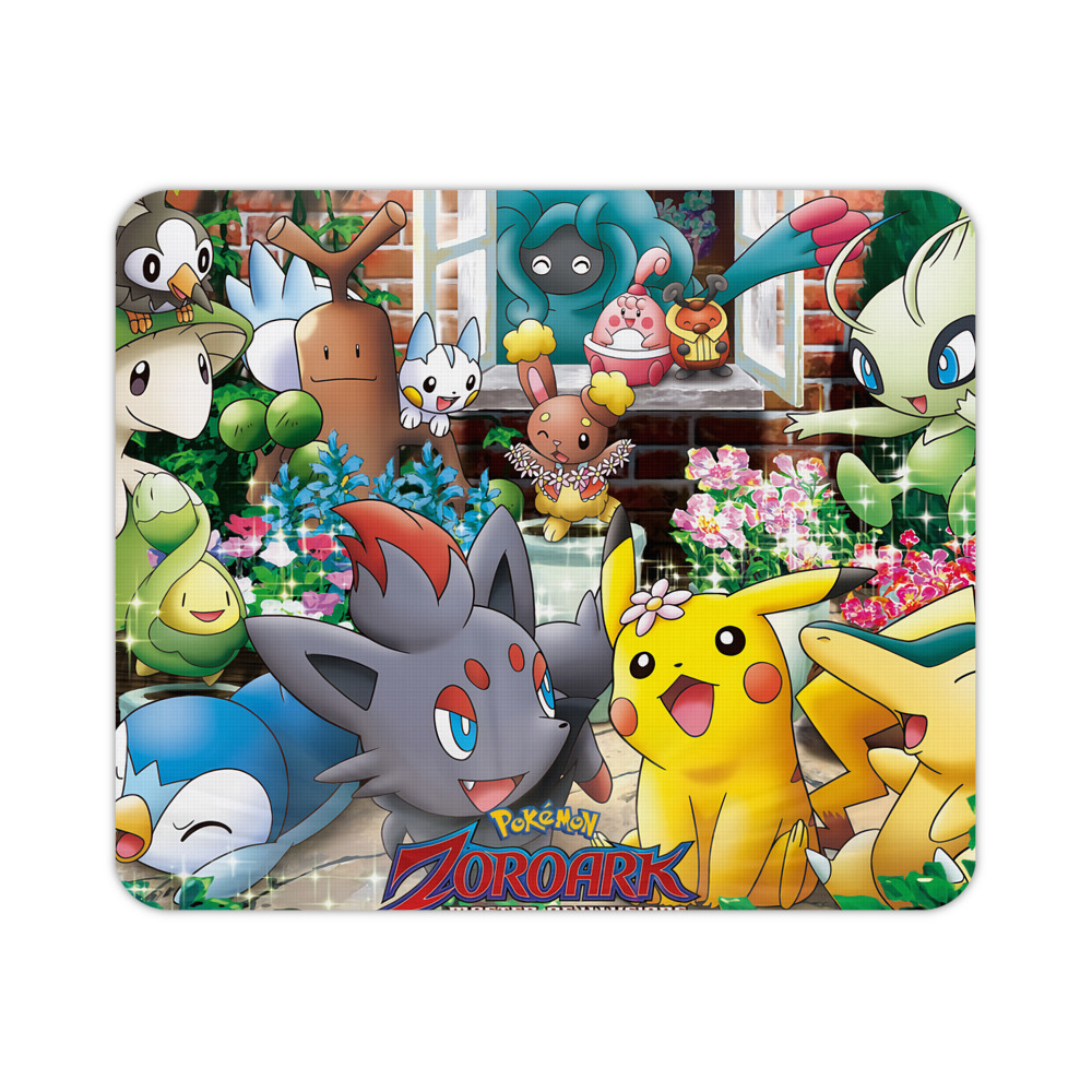 （画像用） ポケットモンスター Pokémon マウスパッド ステッチ加工 ラバー素材 防水 滑り止め 超薄型 ゲーミング/オフィス対応
