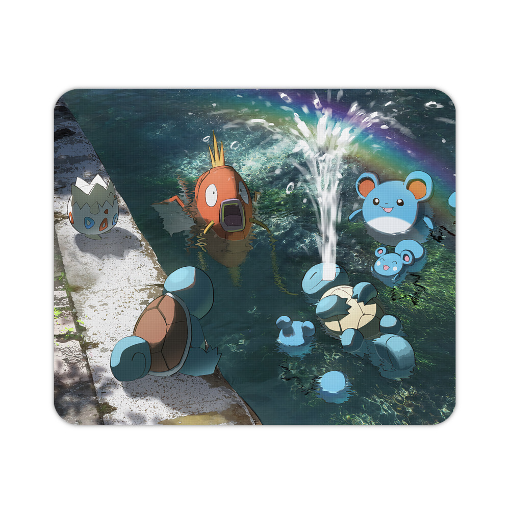 （画像用） ポケットモンスター Pokémon マウスパッド ステッチ加工 ラバー素材 防水 滑り止め 超薄型 ゲーミング/オフィス対応