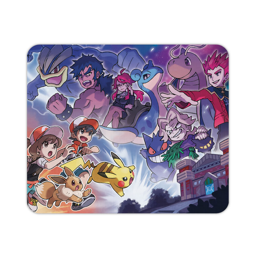 （画像用） ポケットモンスター Pokémon マウスパッド ステッチ加工 ラバー素材 防水 滑り止め 超薄型 ゲーミング/オフィス対応