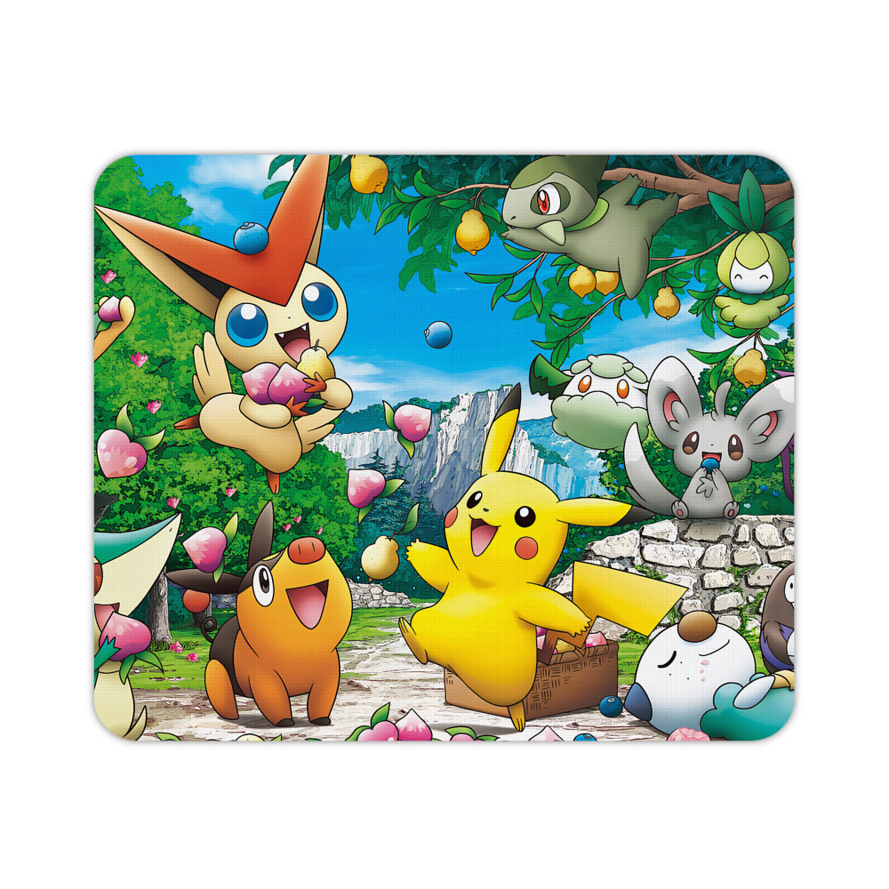 （画像用） ポケットモンスター Pokémon マウスパッド ステッチ加工 ラバー素材 防水 滑り止め 超薄型 ゲーミング/オフィス対応