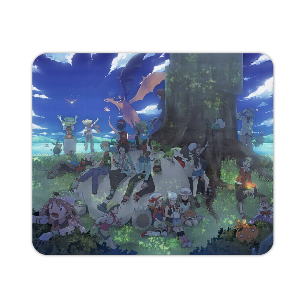 （画像用） ポケットモンスター Pokémon マウスパッド ステッチ加工 ラバー素材 防水 滑り止め 超薄型 ゲーミング/オフィス対応