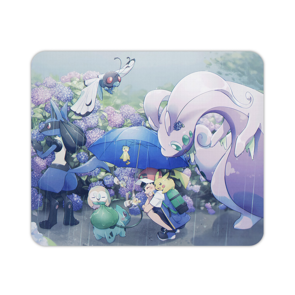 （画像用） ポケットモンスター Pokémon マウスパッド ステッチ加工 ラバー素材 防水 滑り止め 超薄型 ゲーミング/オフィス対応