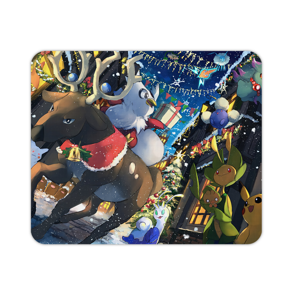 （画像用） ポケットモンスター Pokémon マウスパッド ステッチ加工 ラバー素材 防水 滑り止め 超薄型 ゲーミング/オフィス対応