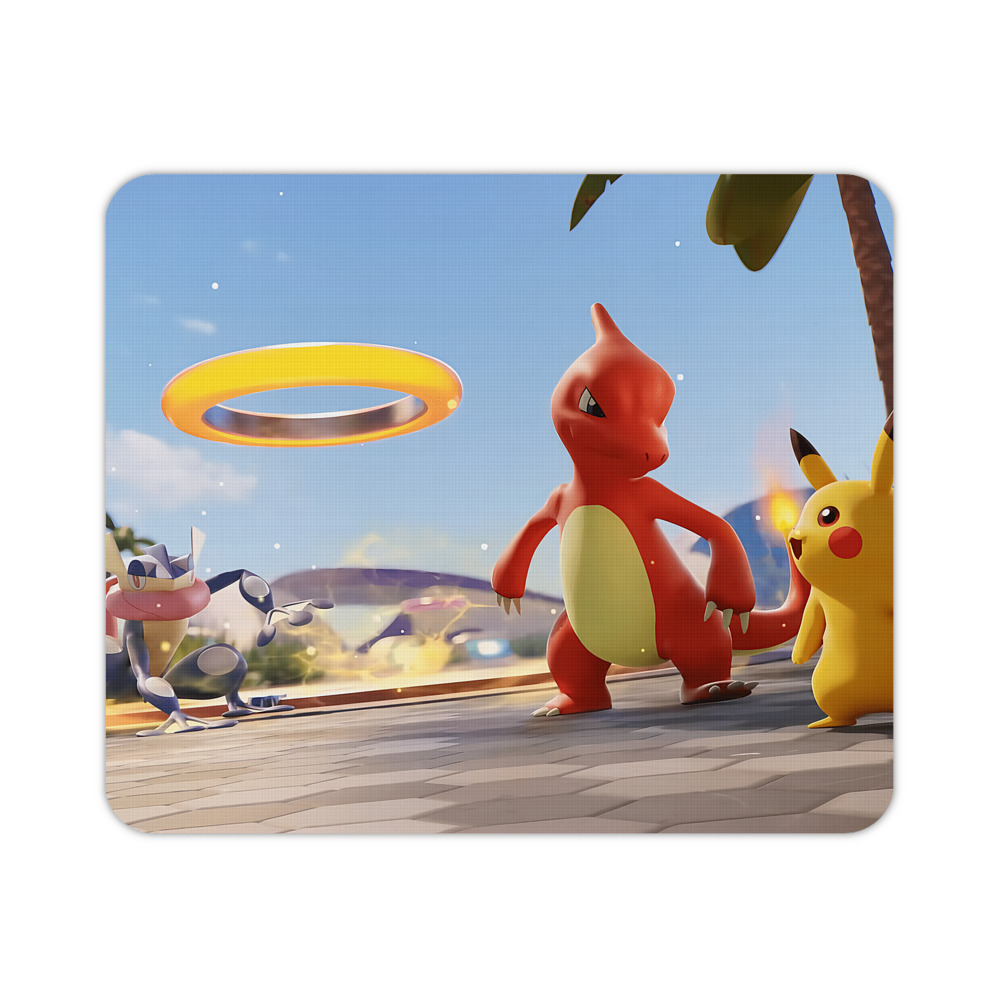（画像用） ポケットモンスター Pokémon マウスパッド ステッチ加工 ラバー素材 防水 滑り止め 超薄型 ゲーミング/オフィス対応