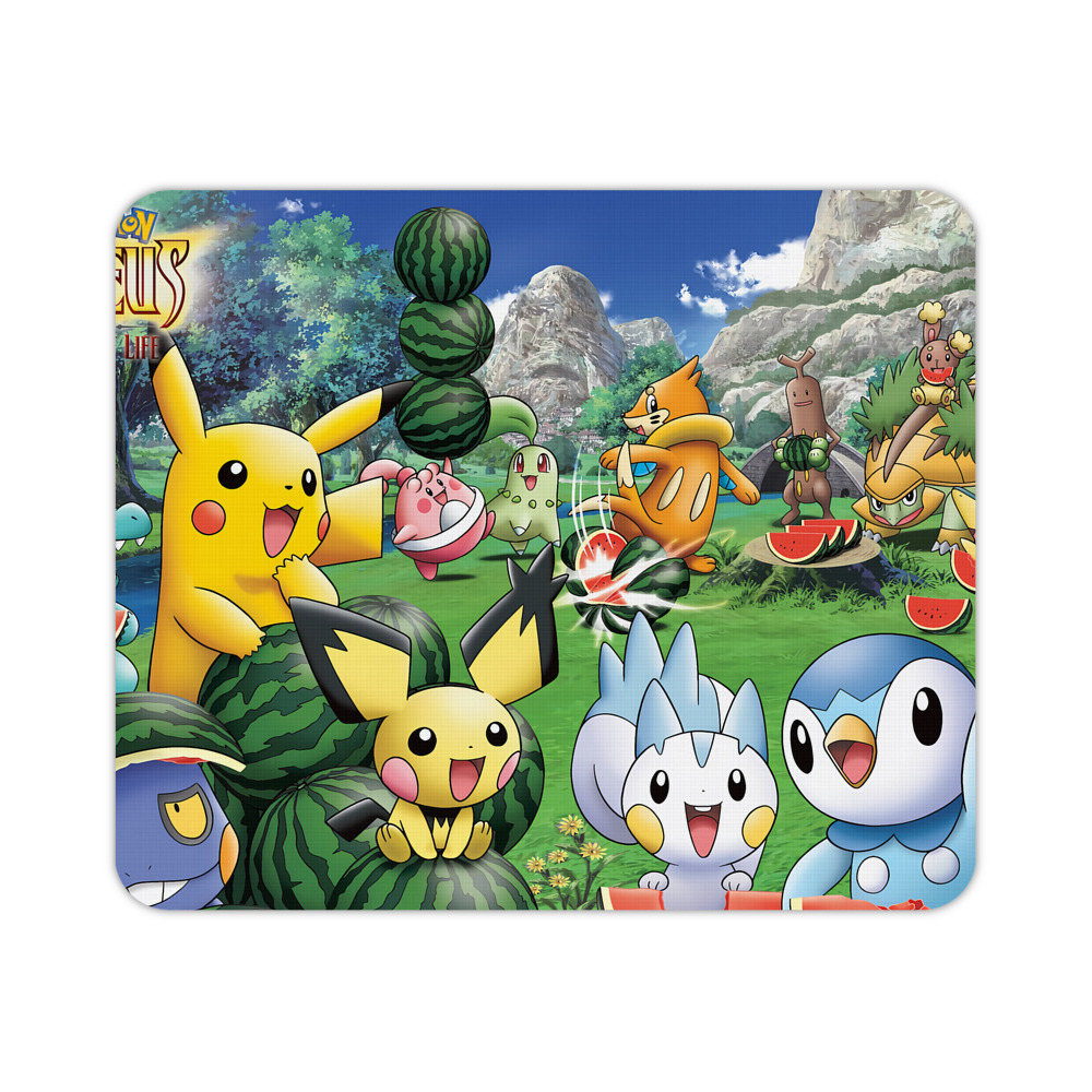 （画像用） ポケットモンスター Pokémon マウスパッド ステッチ加工 ラバー素材 防水 滑り止め 超薄型 ゲーミング/オフィス対応