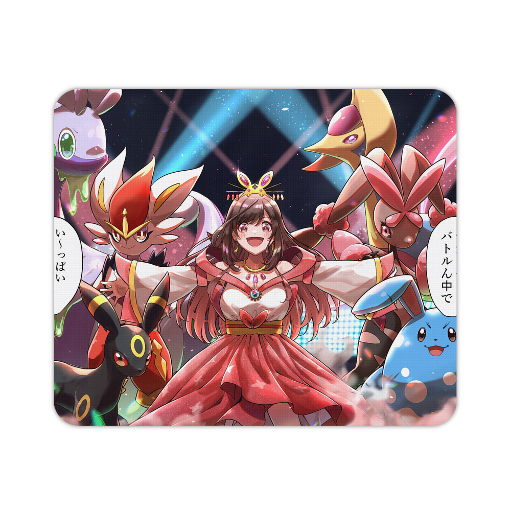 （画像用） ポケットモンスター Pokémon マウスパッド ステッチ加工 ラバー素材 防水 滑り止め 超薄型 ゲーミング/オフィス対応