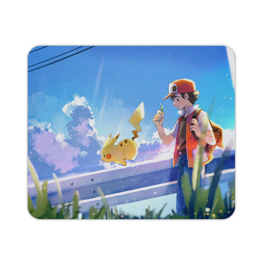 （画像用） ポケットモンスター Pokémon マウスパッド ステッチ加工 ラバー素材 防水 滑り止め 超薄型 ゲーミング/オフィス対応