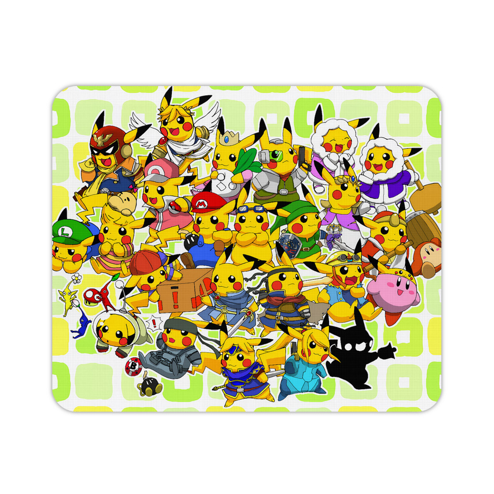 （画像用） ポケットモンスター Pokémon マウスパッド ステッチ加工 ラバー素材 防水 滑り止め 超薄型 ゲーミング/オフィス対応
