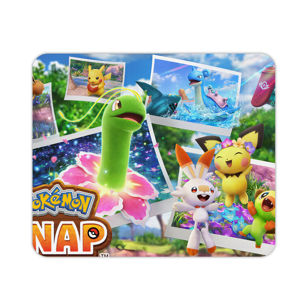 （画像用） ポケットモンスター Pokémon マウスパッド ステッチ加工 ラバー素材 防水 滑り止め 超薄型 ゲーミング/オフィス対応