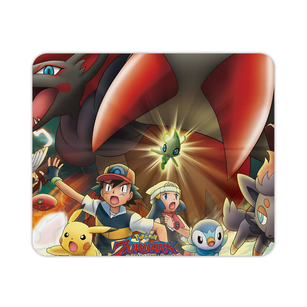 （画像用） ポケットモンスター Pokémon マウスパッド ステッチ加工 ラバー素材 防水 滑り止め 超薄型 ゲーミング/オフィス対応