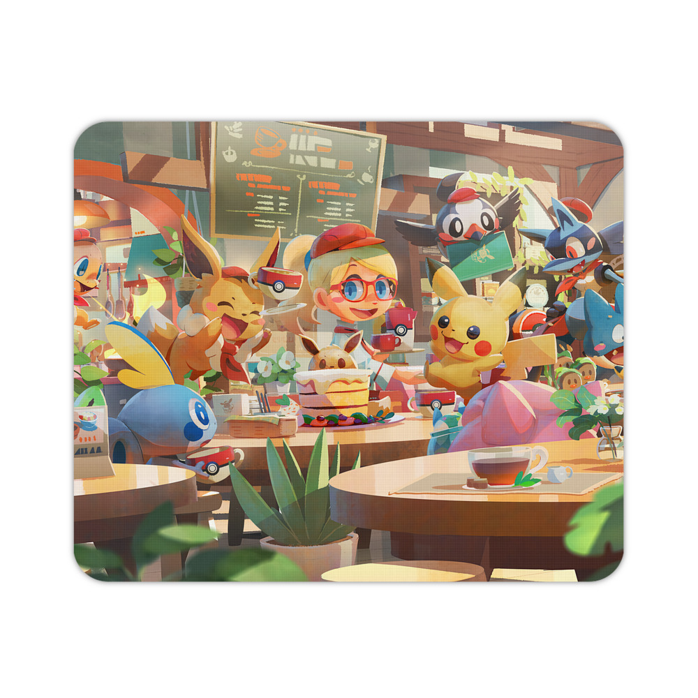 （画像用） ポケットモンスター Pokémon マウスパッド ステッチ加工 ラバー素材 防水 滑り止め 超薄型 ゲーミング/オフィス対応