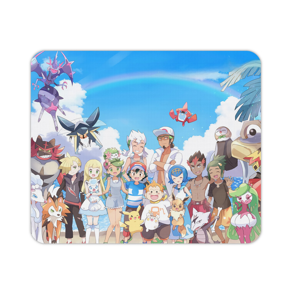 （画像用） ポケットモンスター Pokémon マウスパッド ステッチ加工 ラバー素材 防水 滑り止め 超薄型 ゲーミング/オフィス対応