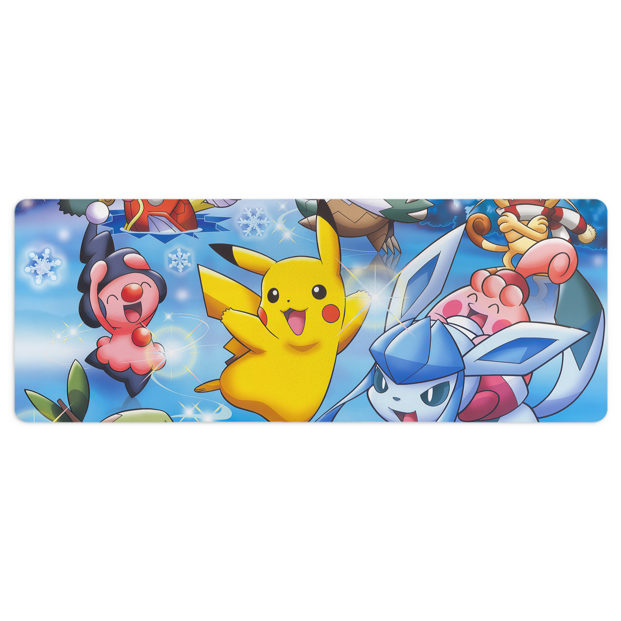 （画像用） ポケットモンスター Pokémon ステッチ加工 大判デスクマット／滑り止めマウスパッド