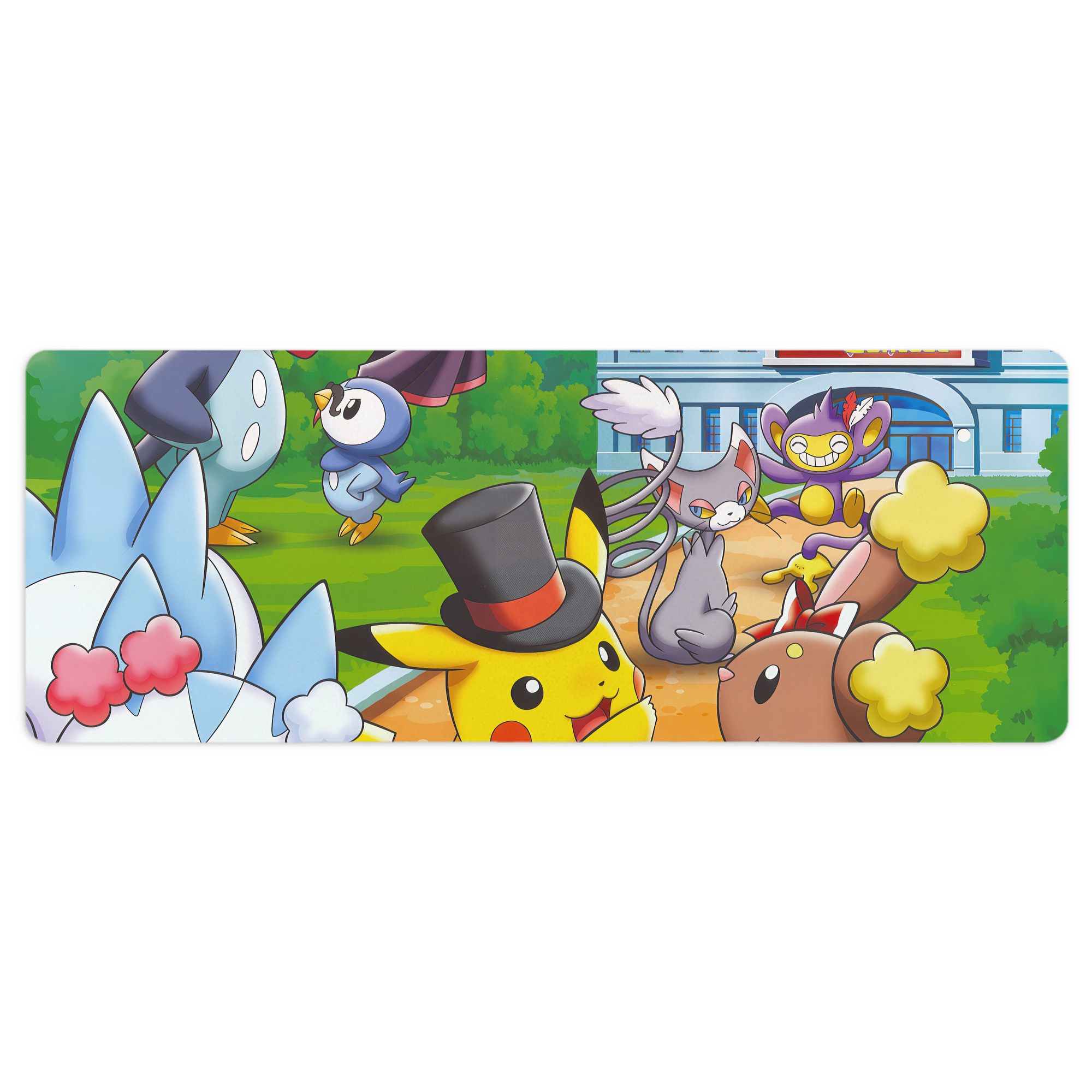 （画像用） ポケットモンスター Pokémon ステッチ加工 大判デスクマット／滑り止めマウスパッド