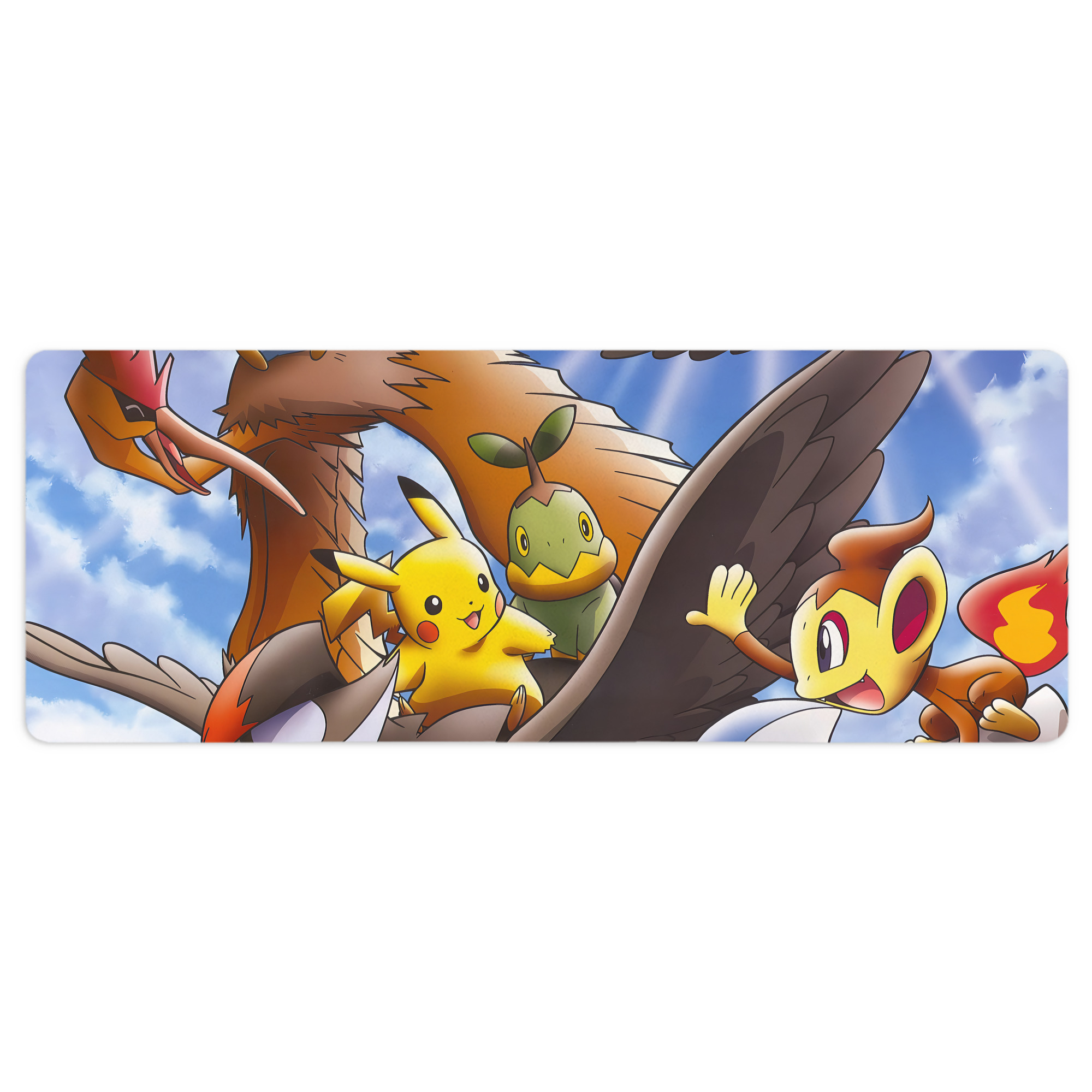 （画像用） ポケットモンスター Pokémon ステッチ加工 大判デスクマット／滑り止めマウスパッド