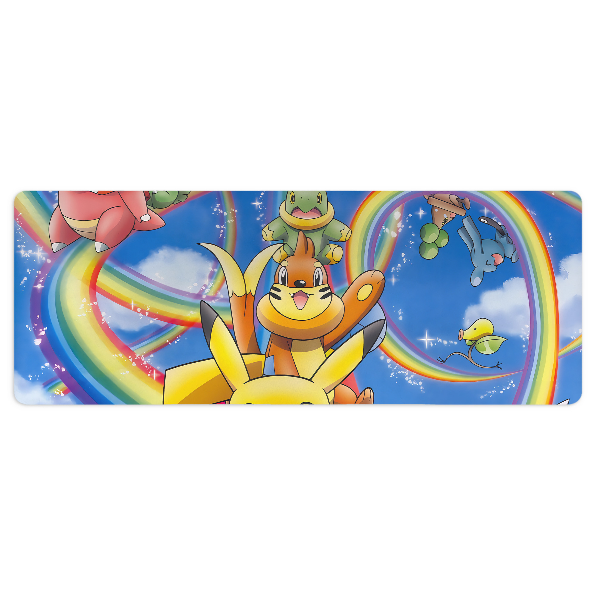 （画像用） ポケットモンスター Pokémon ステッチ加工 大判デスクマット／滑り止めマウスパッド