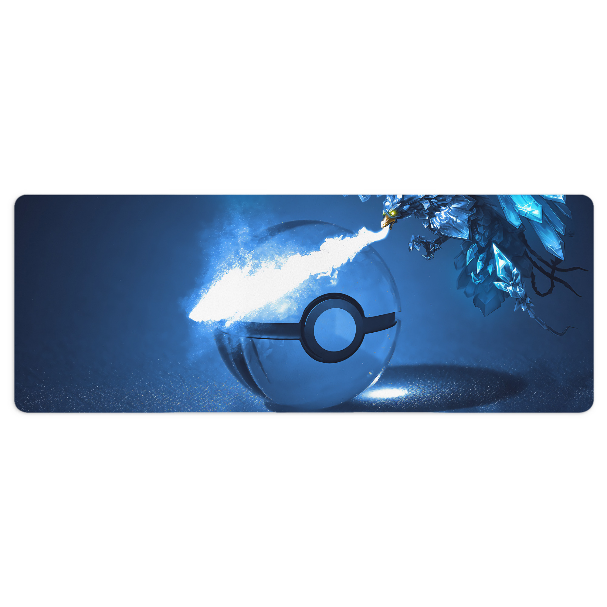 （画像用） ポケットモンスター Pokémon ステッチ加工 大判デスクマット／滑り止めマウスパッド