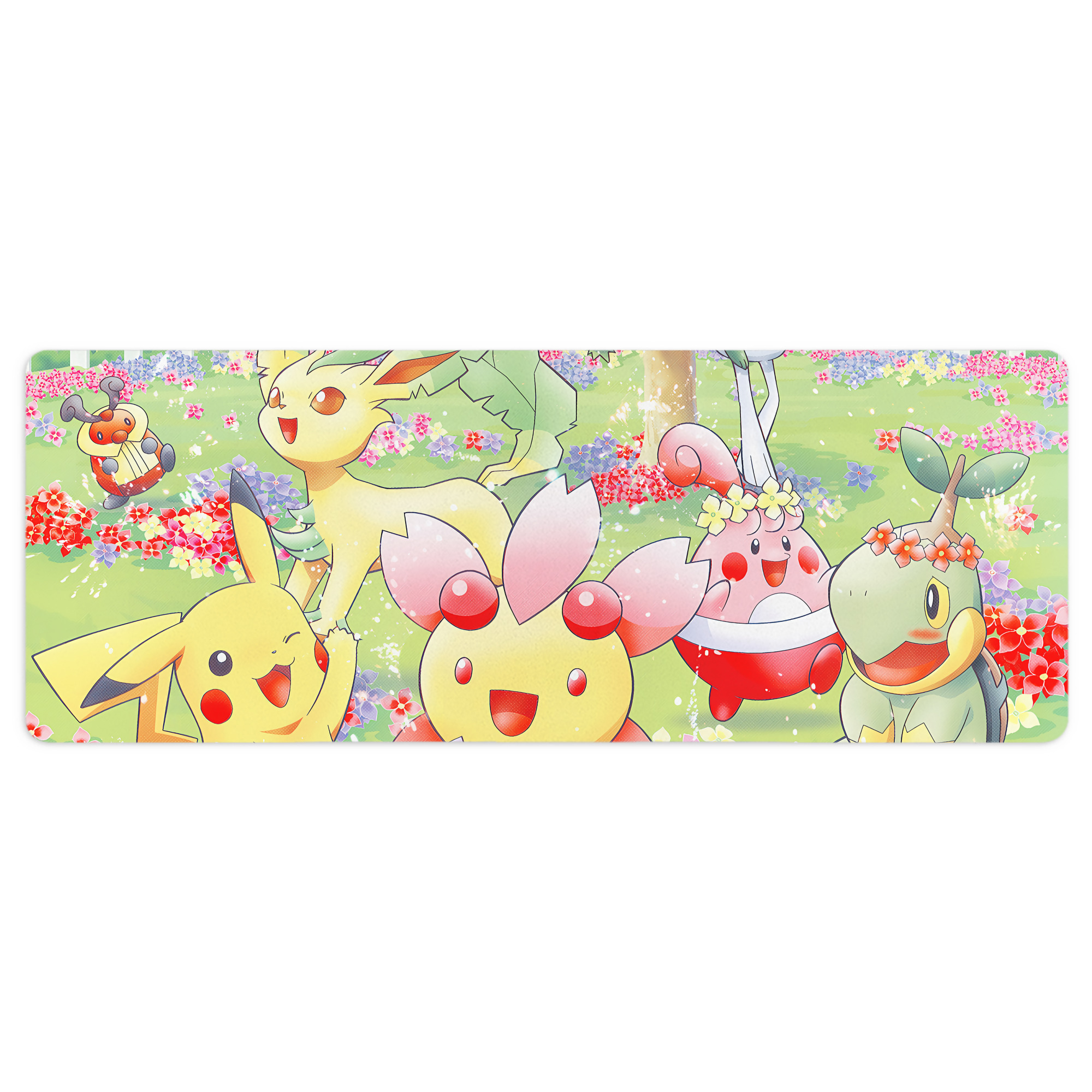 （画像用） ポケットモンスター Pokémon ステッチ加工 大判デスクマット／滑り止めマウスパッド