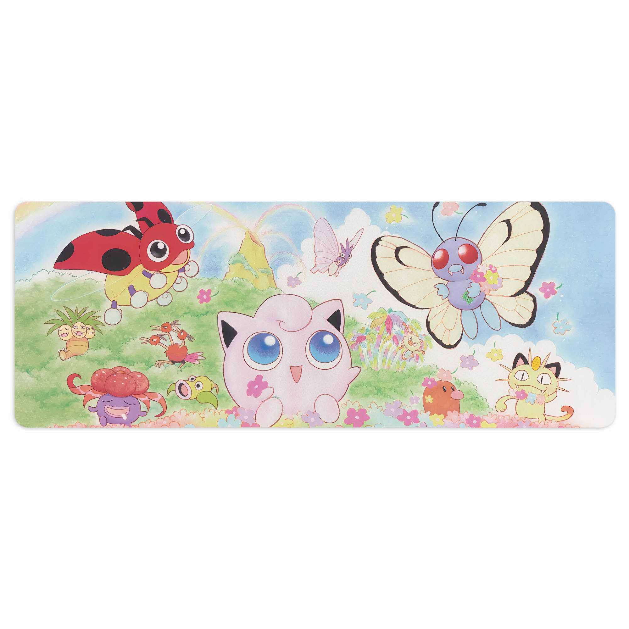 （画像用） ポケットモンスター Pokémon ステッチ加工 大判デスクマット／滑り止めマウスパッド