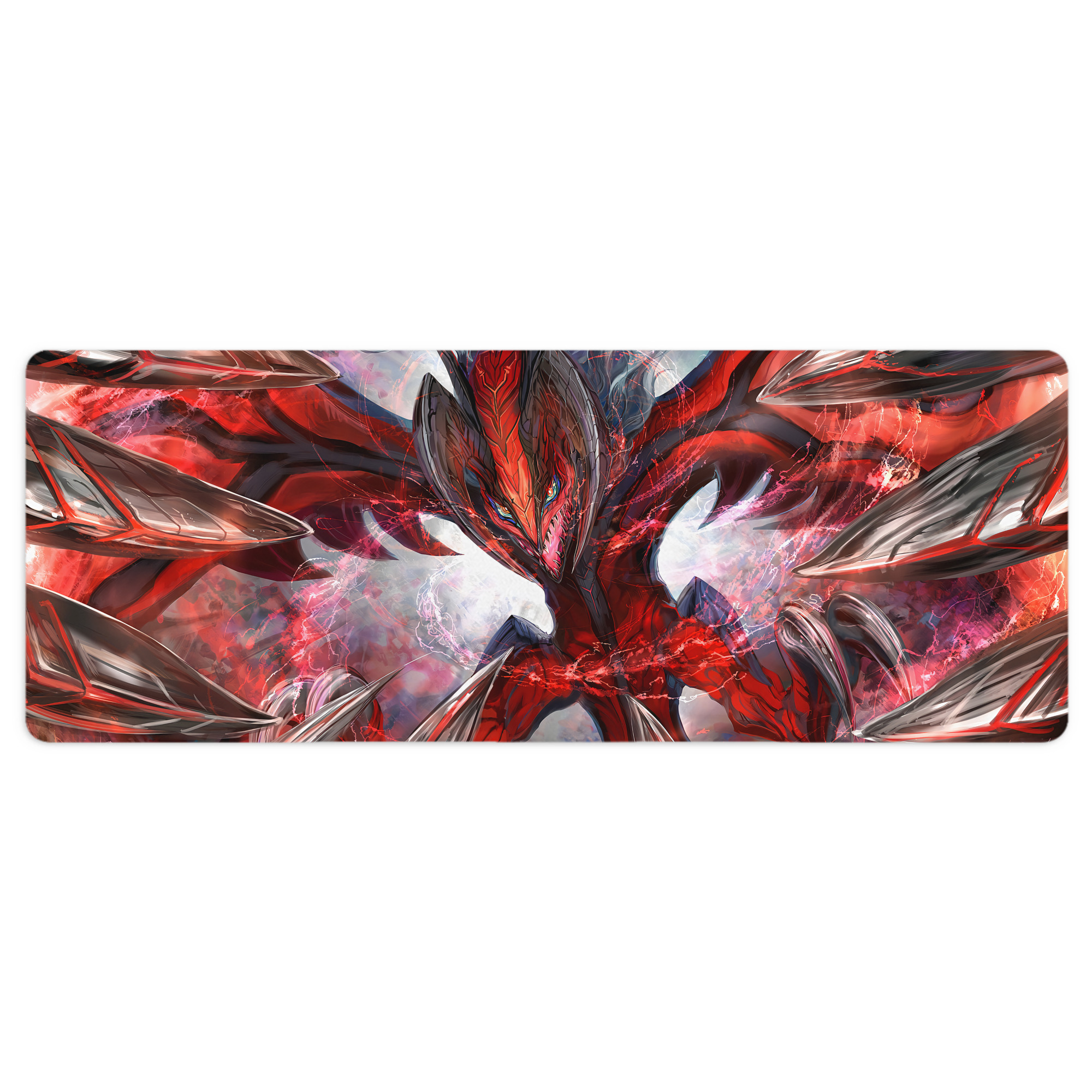 （画像用） ポケットモンスター Pokémon ステッチ加工 大判デスクマット／滑り止めマウスパッド
