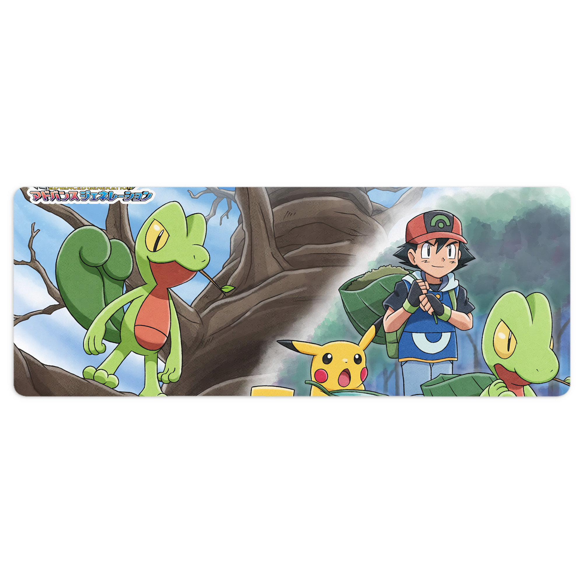 （画像用） ポケットモンスター Pokémon ステッチ加工 大判デスクマット／滑り止めマウスパッド