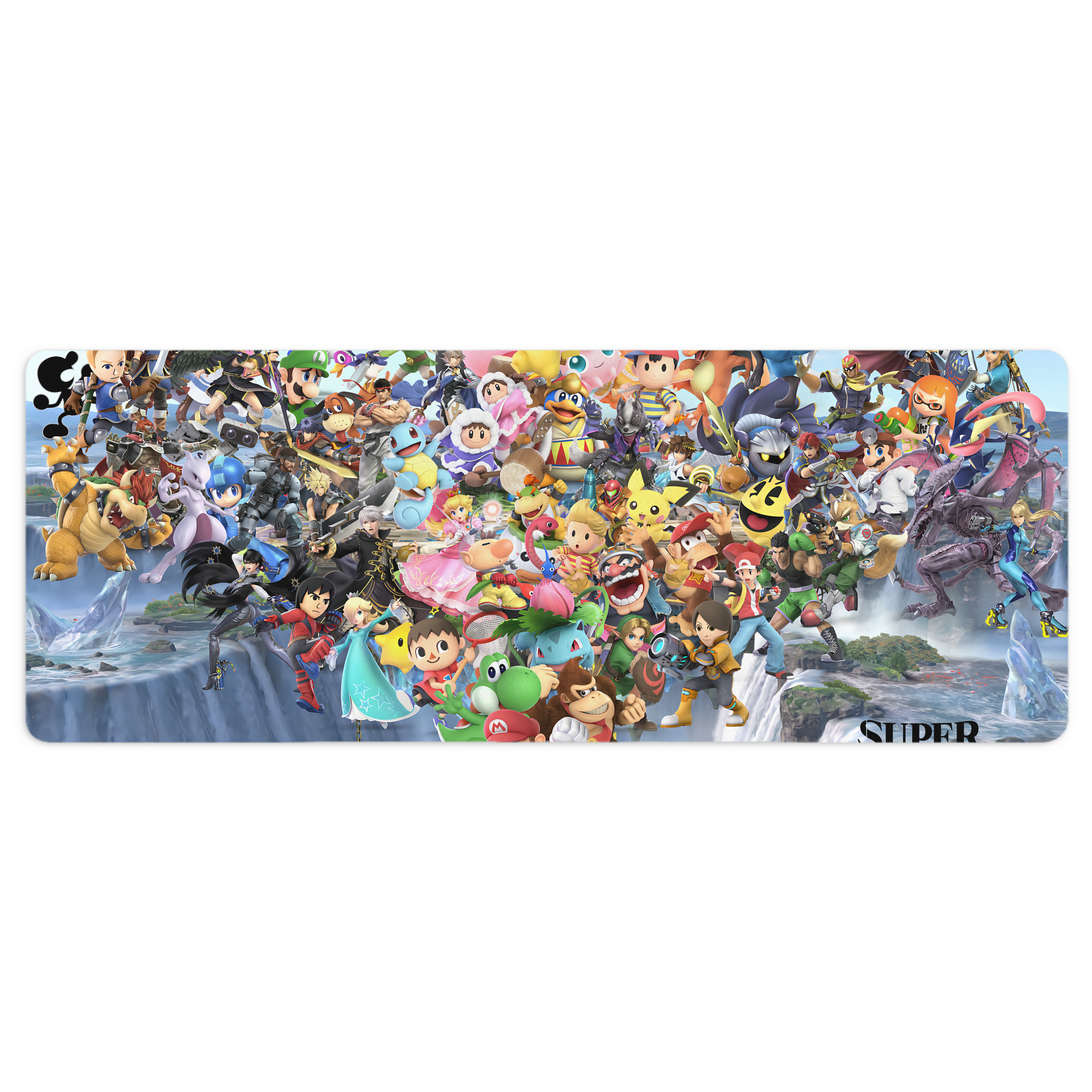 （画像用） ポケットモンスター Pokémon ステッチ加工 大判デスクマット／滑り止めマウスパッド