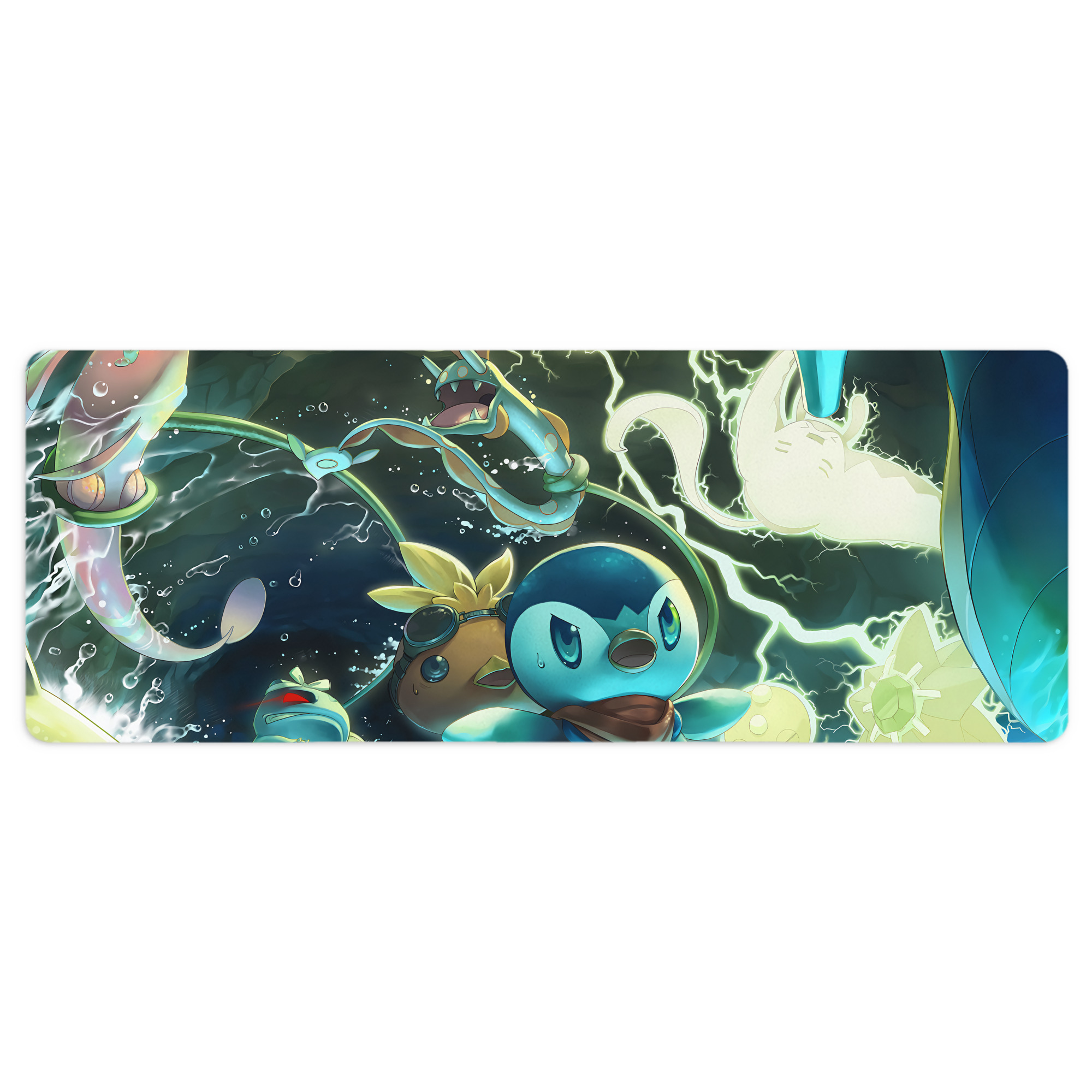 （画像用） ポケットモンスター Pokémon ステッチ加工 大判デスクマット／滑り止めマウスパッド