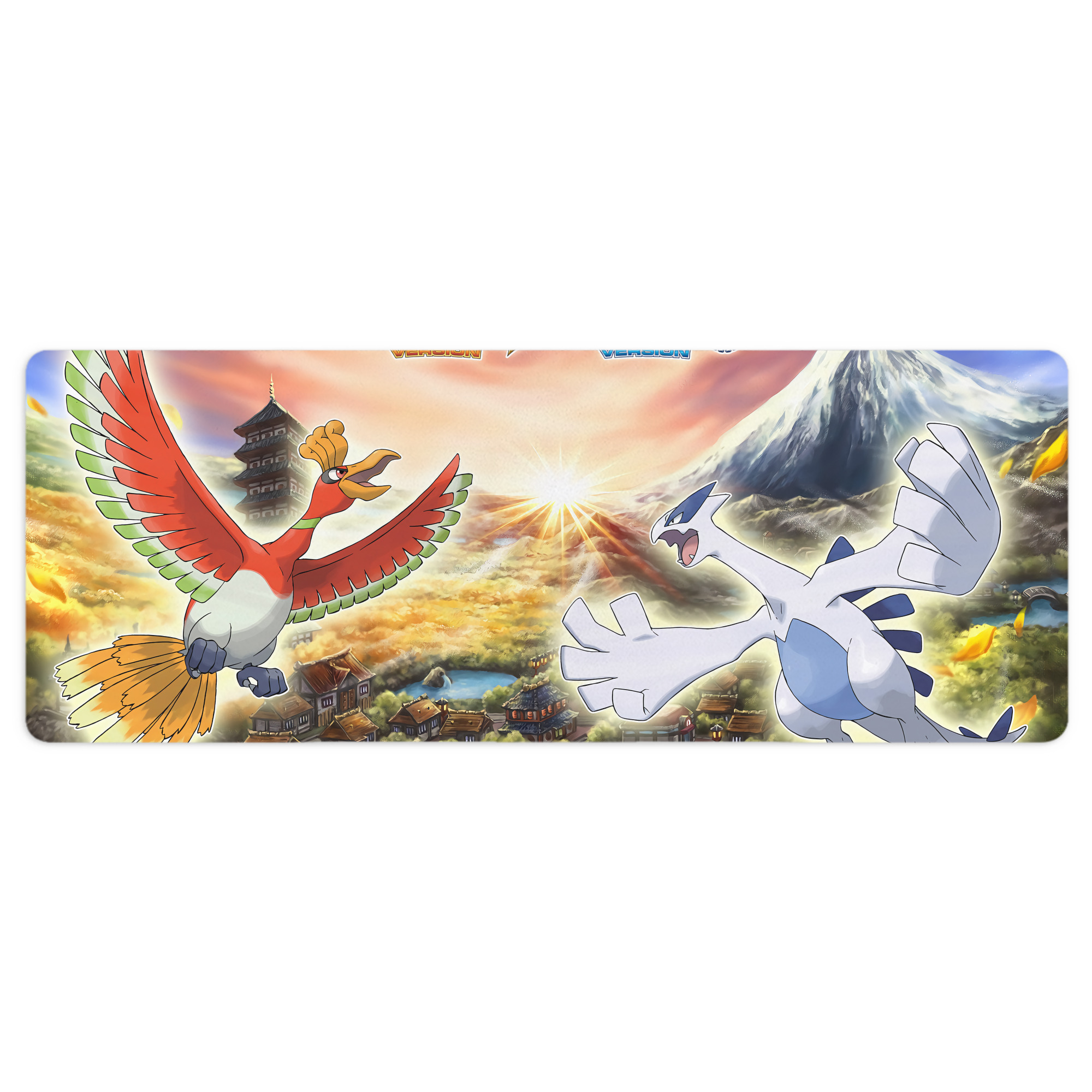 （画像用） ポケットモンスター Pokémon ステッチ加工 大判デスクマット／滑り止めマウスパッド