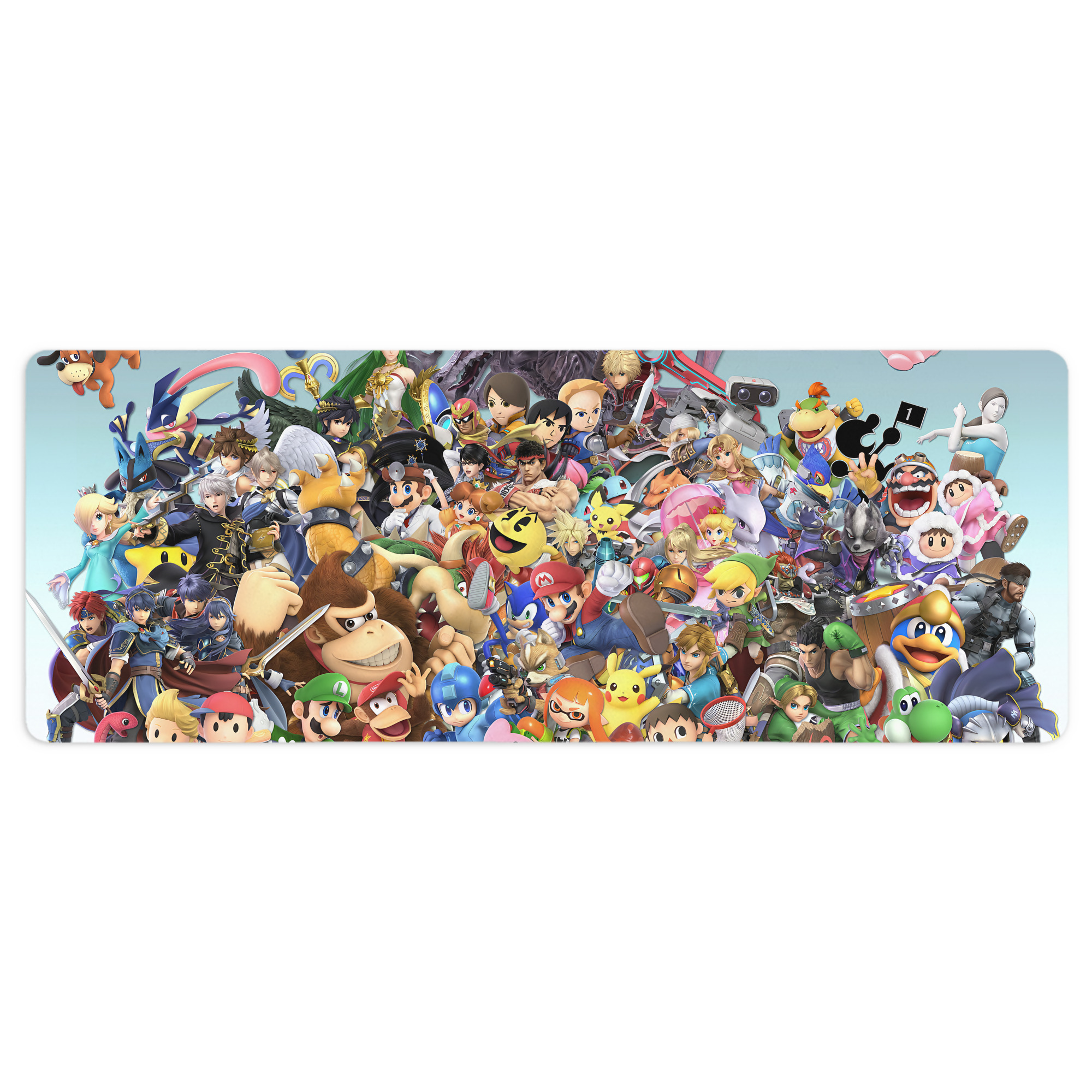 （画像用） ポケットモンスター Pokémon ステッチ加工 大判デスクマット／滑り止めマウスパッド