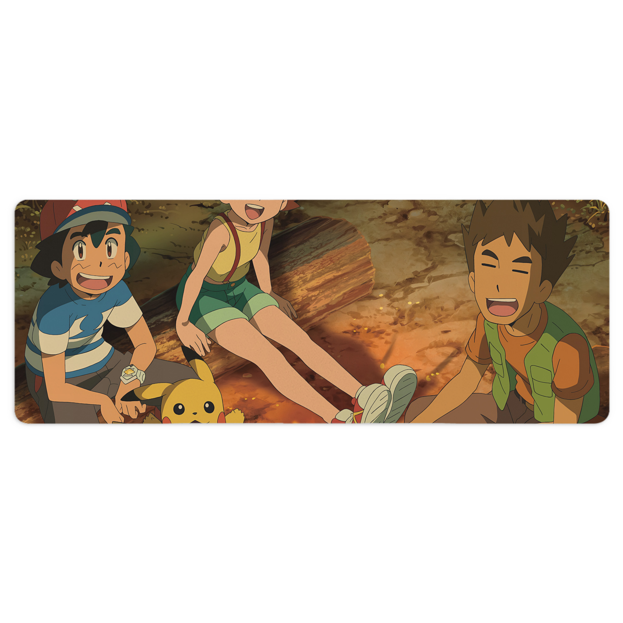 （画像用） ポケットモンスター Pokémon ステッチ加工 大判デスクマット／滑り止めマウスパッド