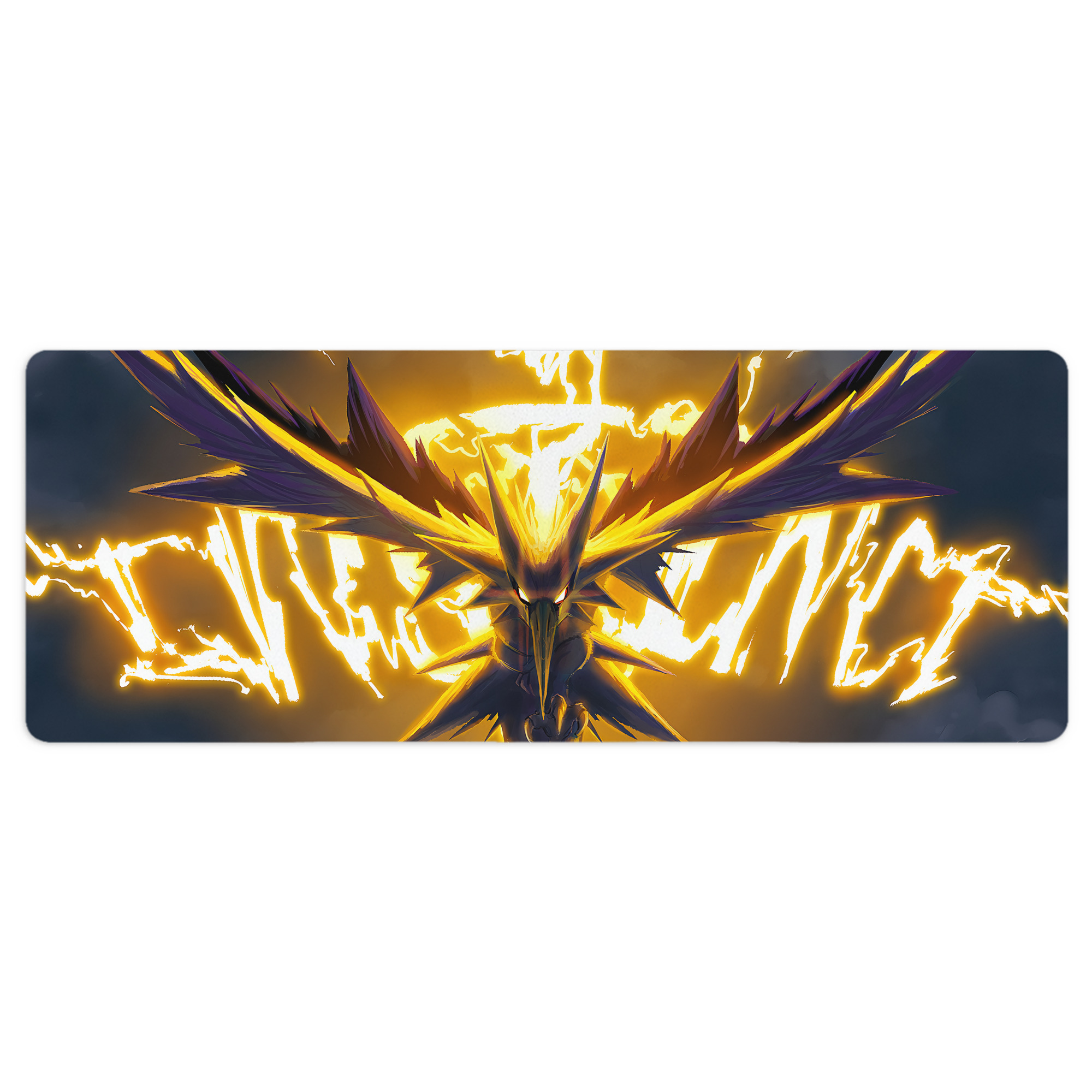 （画像用） ポケットモンスター Pokémon ステッチ加工 大判デスクマット／滑り止めマウスパッド