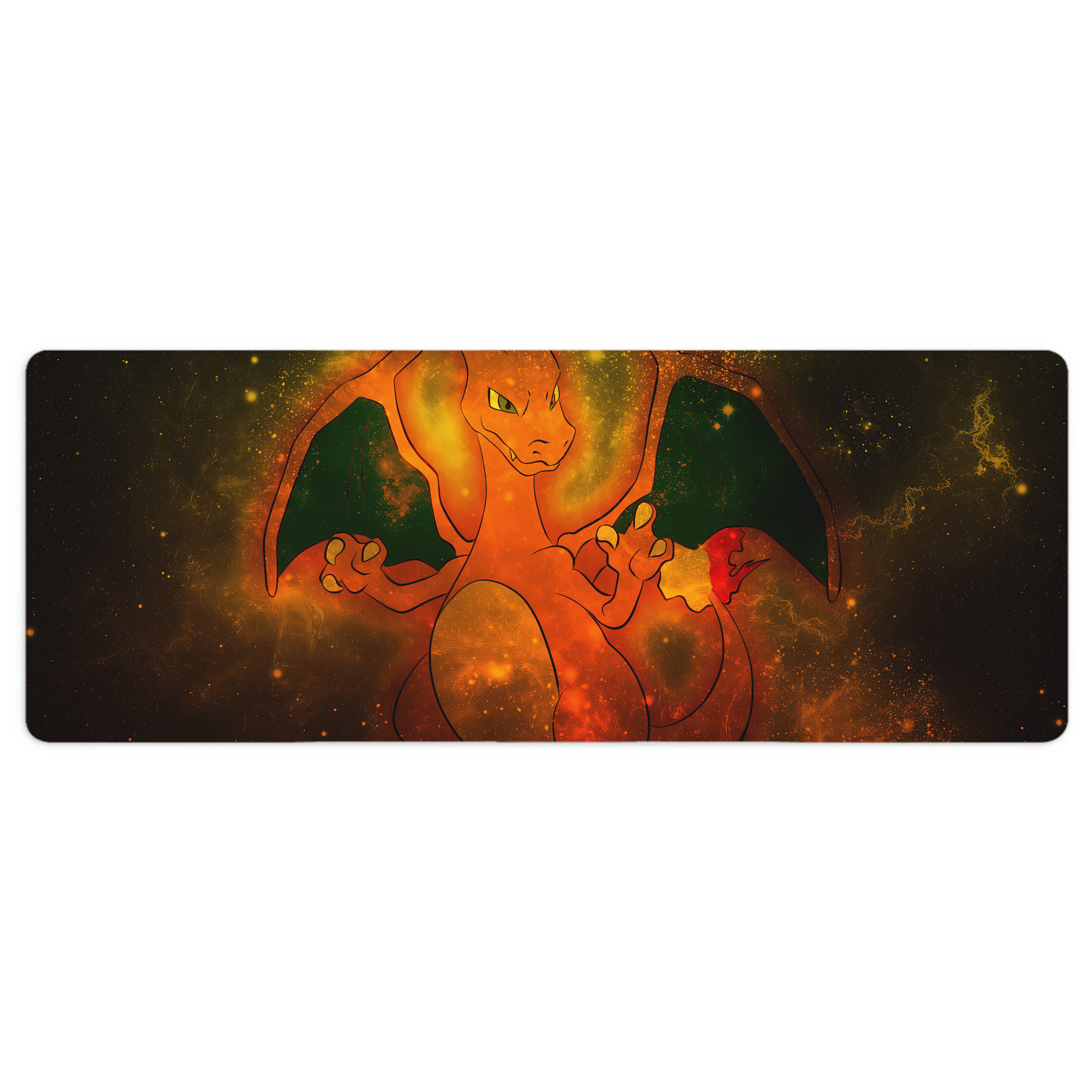 （画像用） ポケットモンスター Pokémon ステッチ加工 大判デスクマット／滑り止めマウスパッド