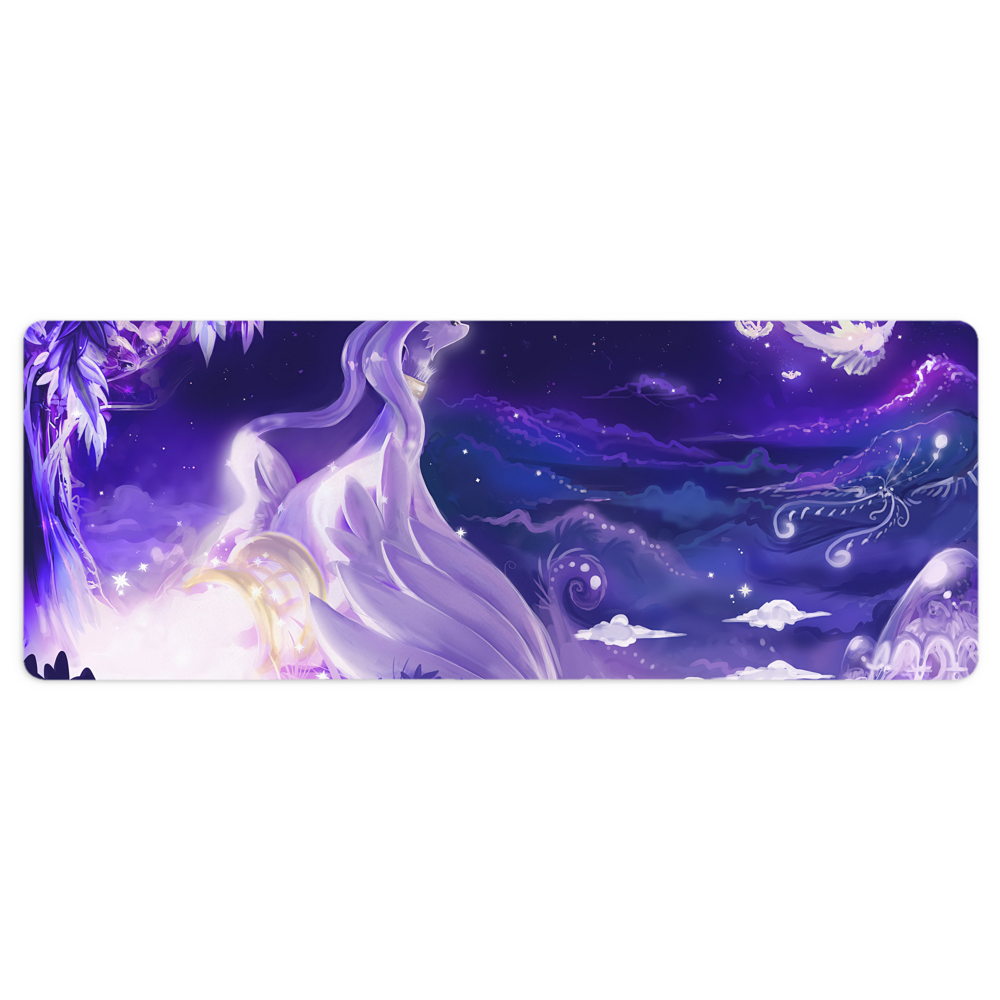 （画像用） ポケットモンスター Pokémon ステッチ加工 大判デスクマット／滑り止めマウスパッド
